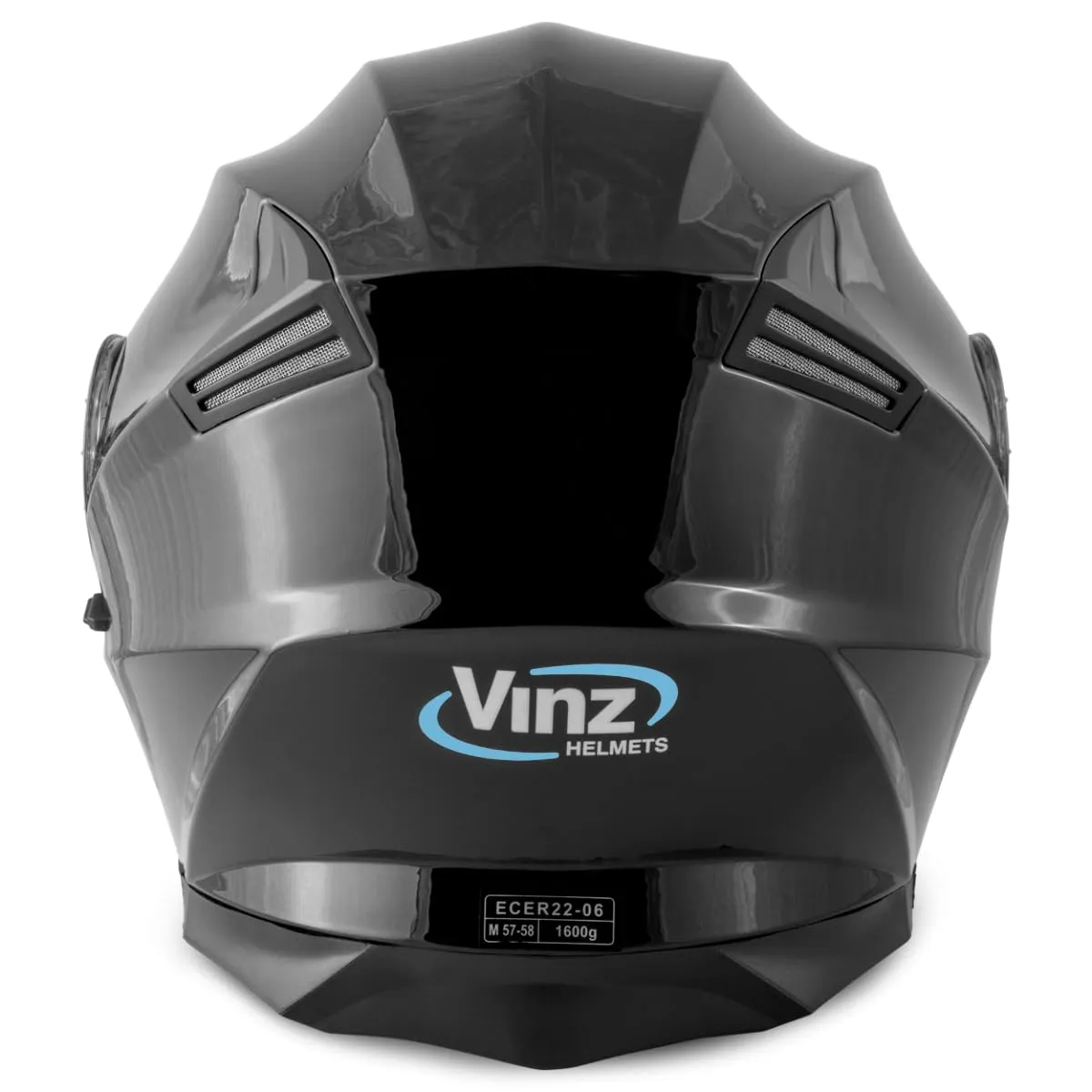 Vinz Santos Casco Modulare Moto & Scooter, Doppia Visiera, ECE 22.06, Pinlock Preparato, Nero, Taglia L - immagine 4