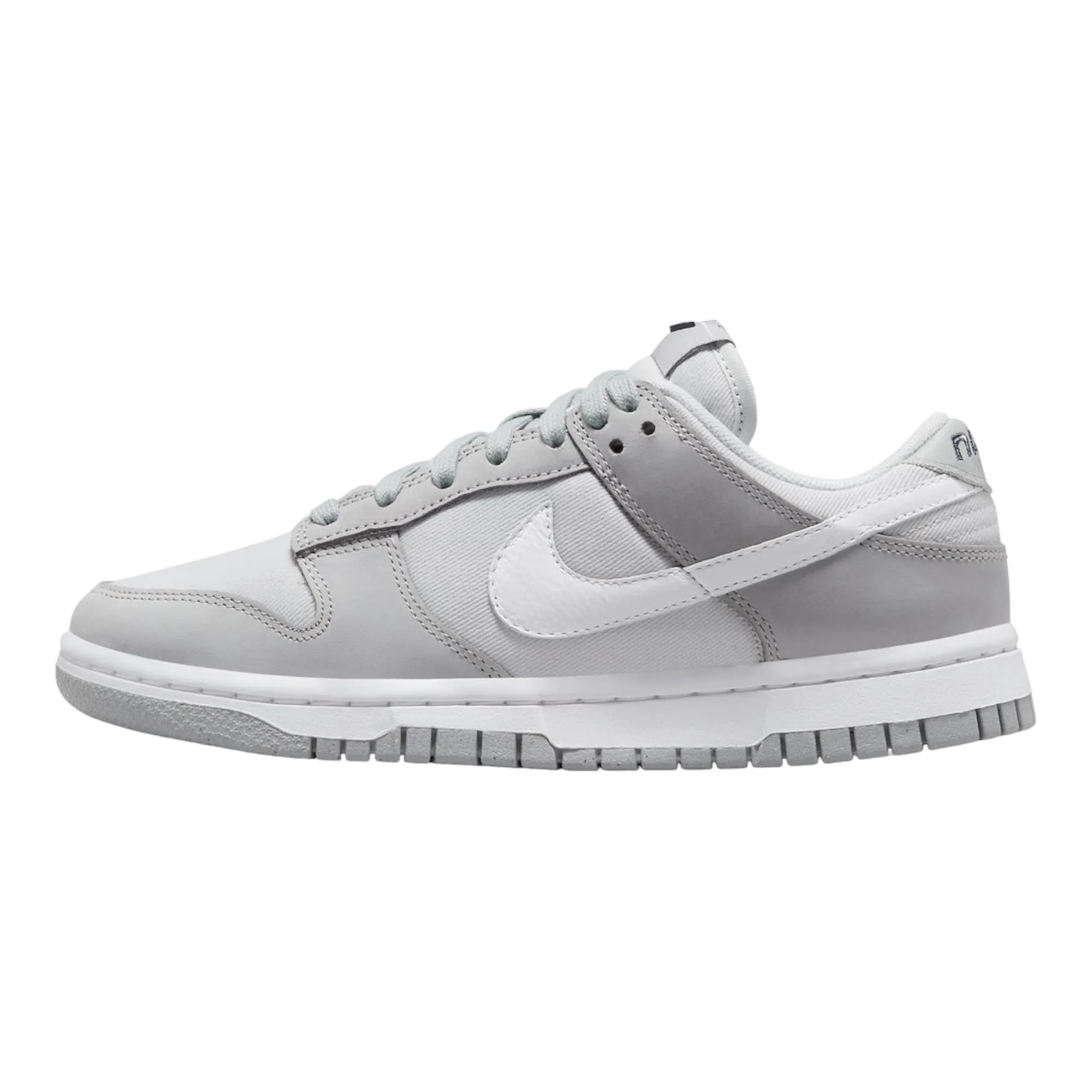 Nike Air Jordan 1 Mid Women's Basketball Shoes, Light Smoke Grey White, 38 EU - immagine 1
