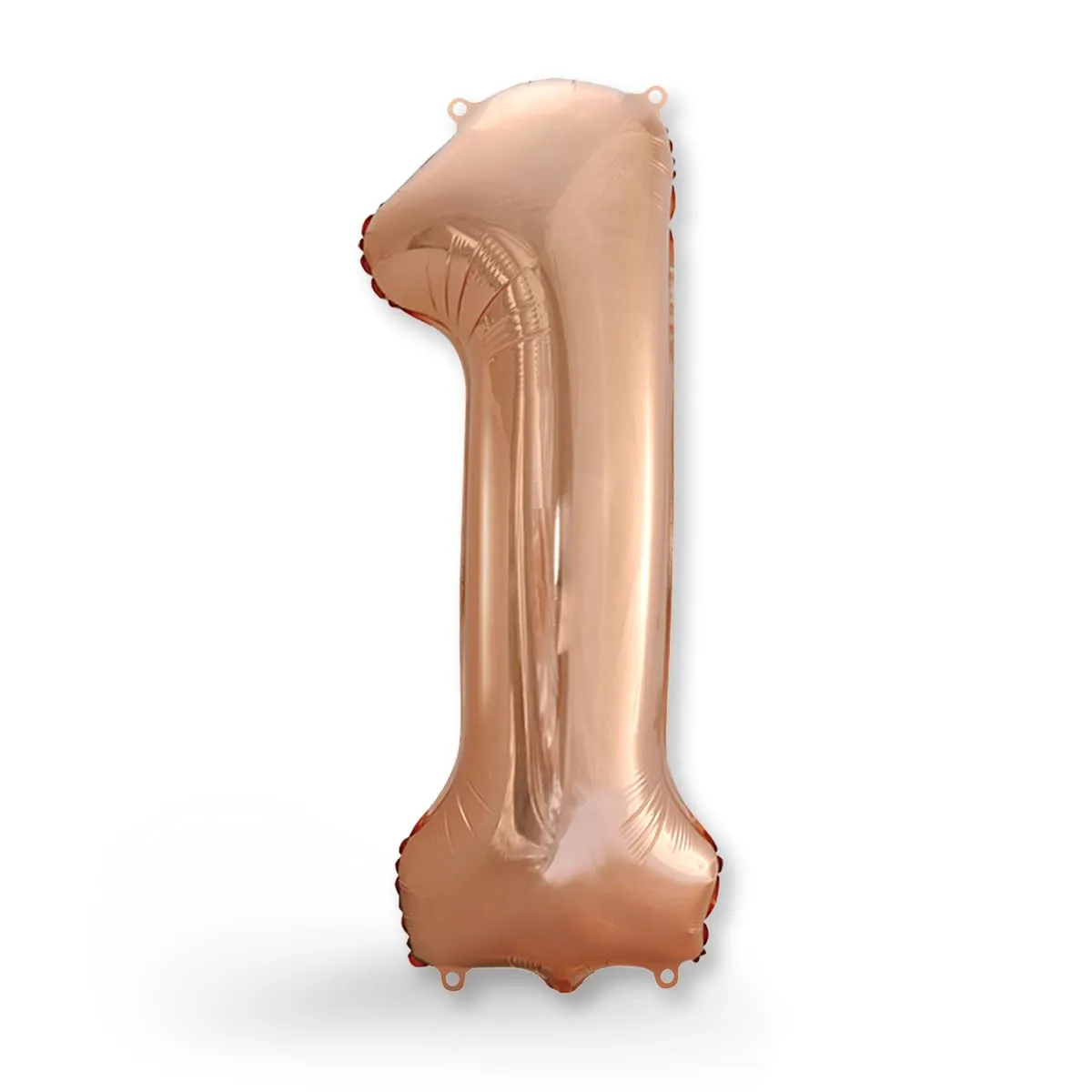 FUNXGO Palloncino Numero 1 Oro Rosa per Compleanno - immagine 1