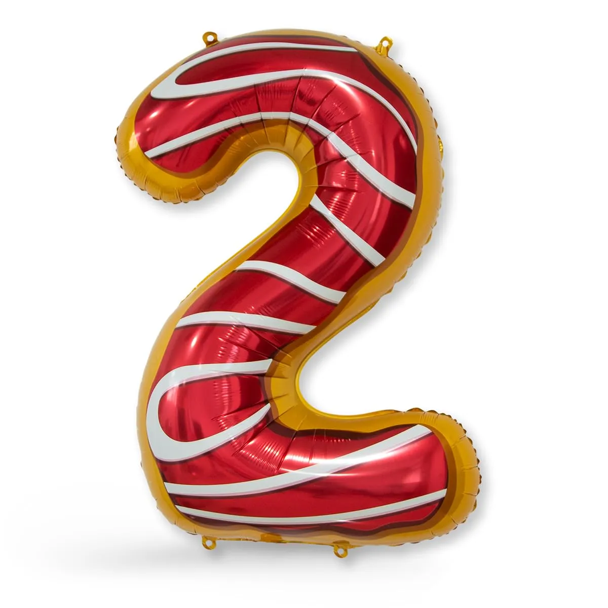 FUNXGO Palloncino Donut Numero 2 per Compleanno - immagine 1