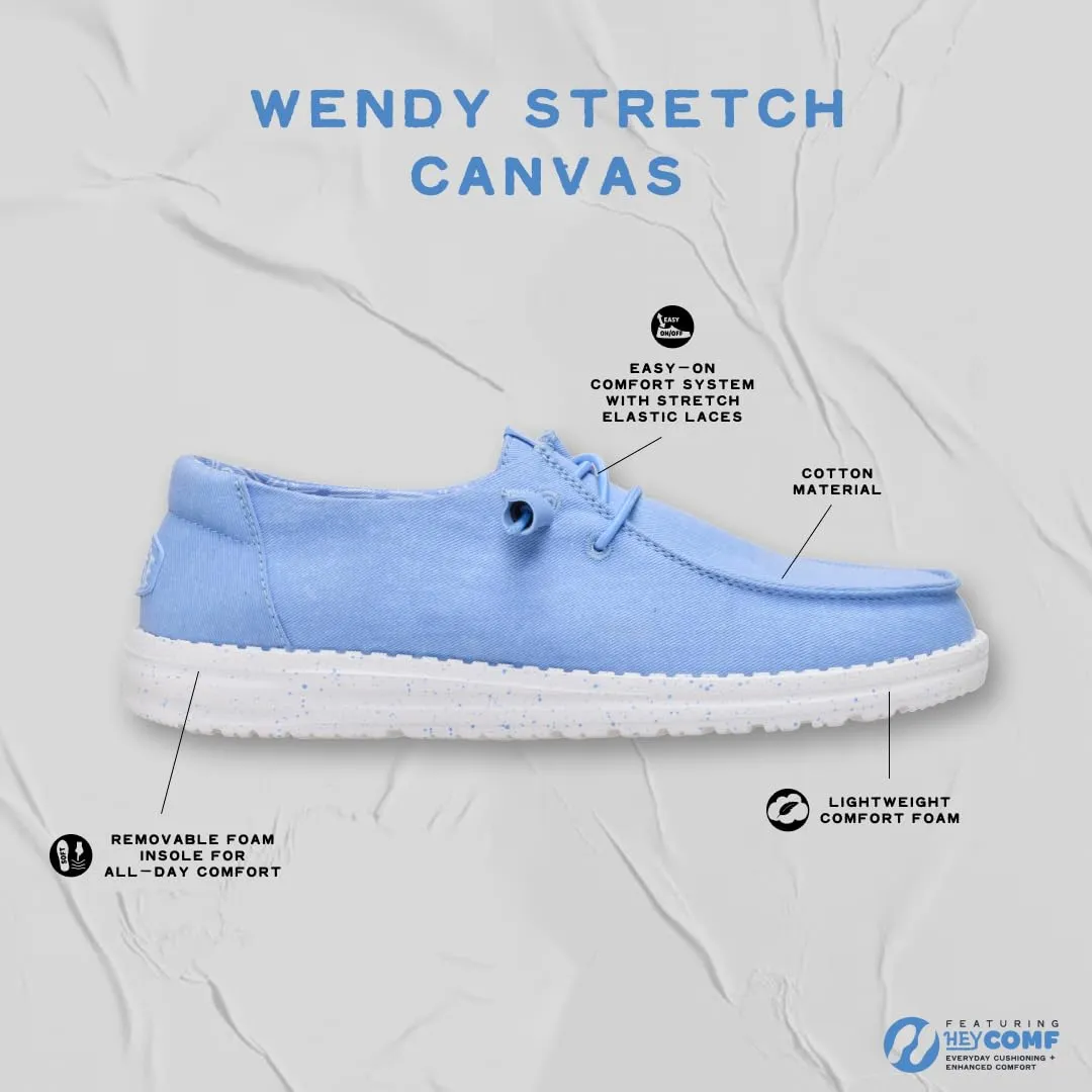 HEYDUDE Wendy Canvas Slip-On Donna, Talpa, 42.5 EU - immagine 8