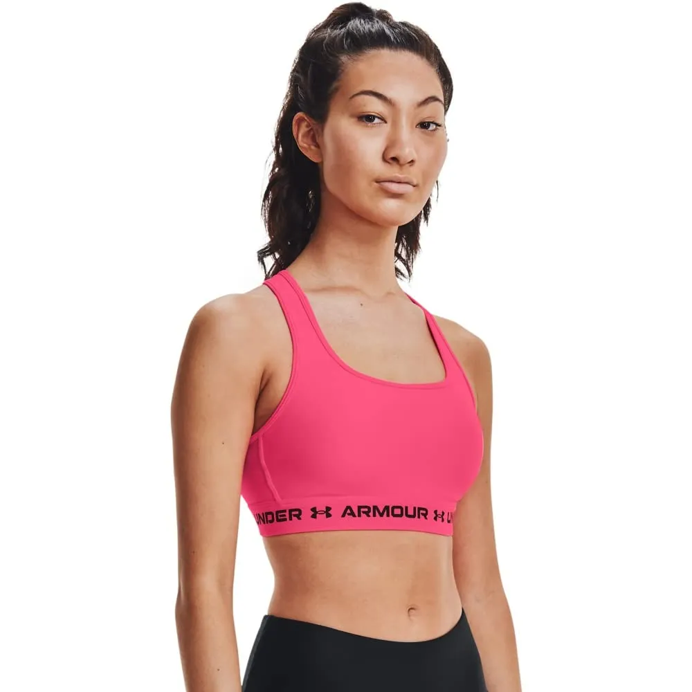 Under Armour Women's Armour Mid Crossback Sports Bra - immagine 1