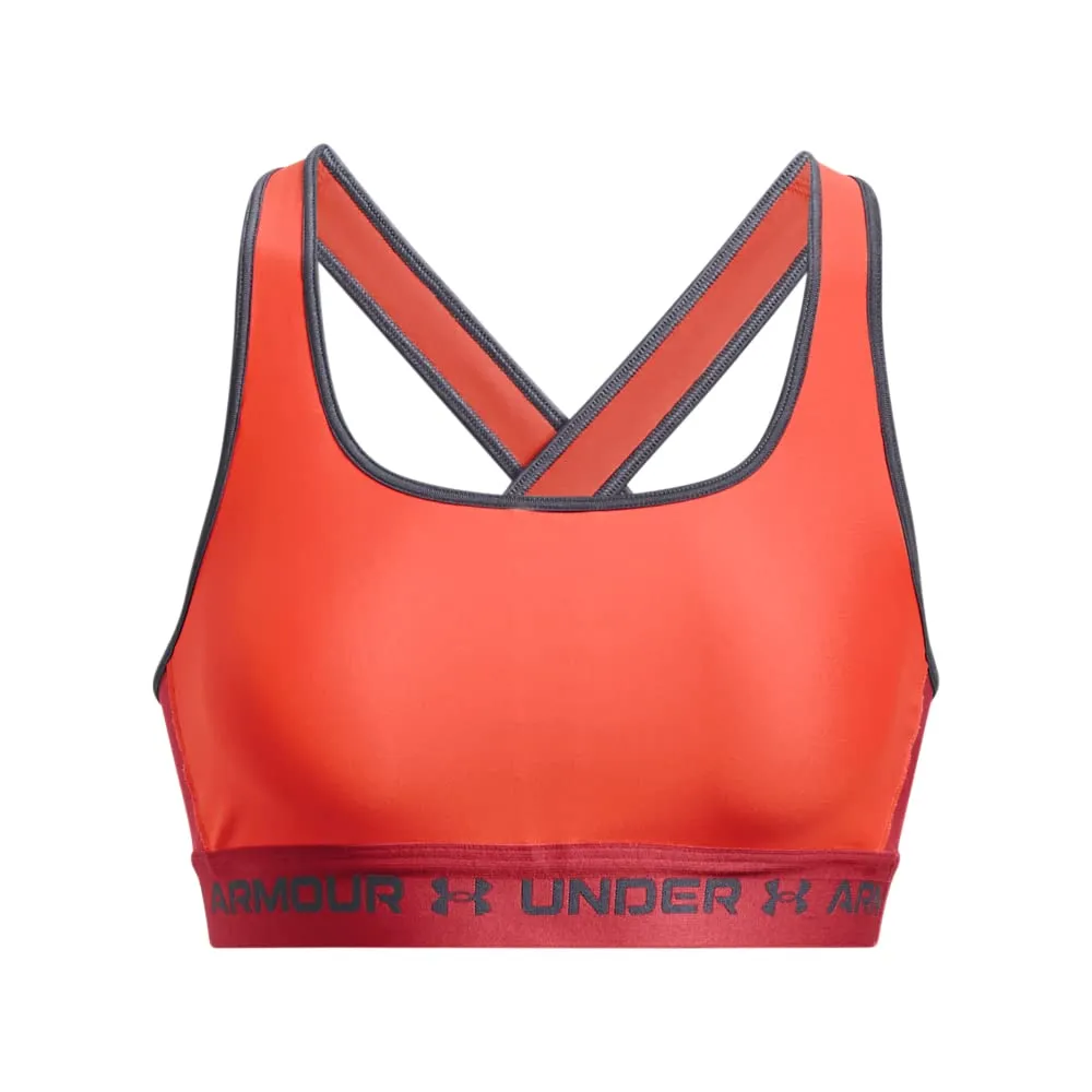 Under Armour Donna Mid Crossback Sports Bra S - immagine 3