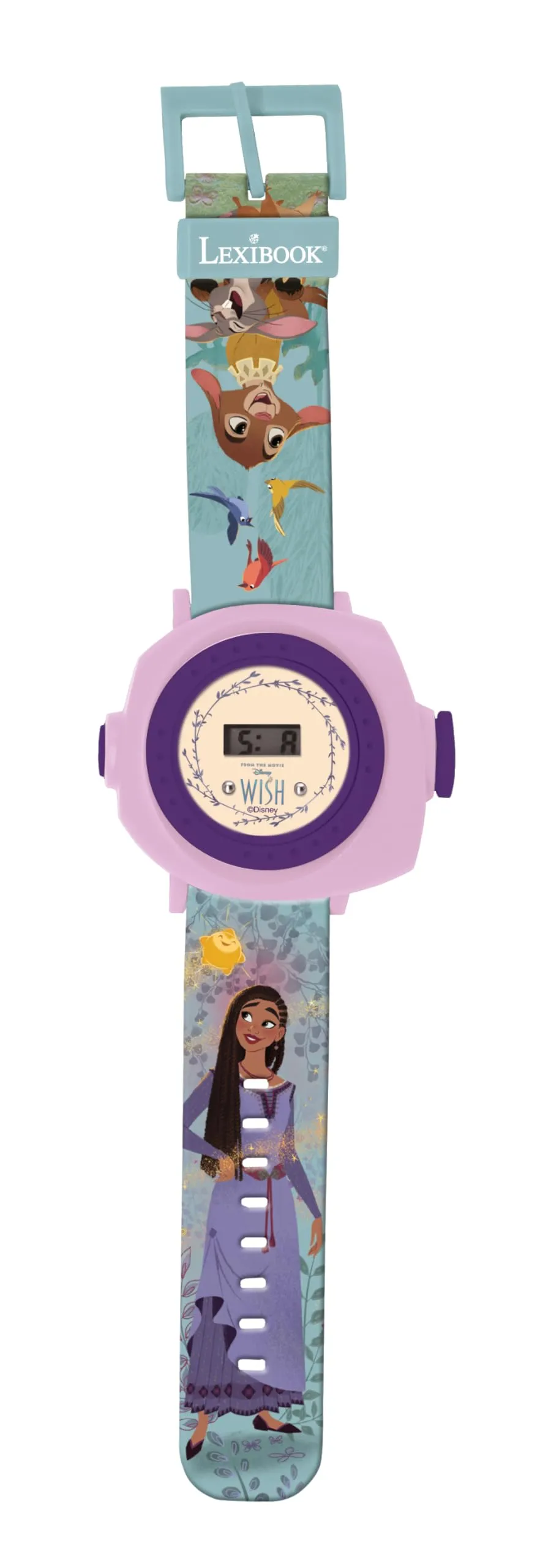 Lexibook Disney Wish Orologio Digitale a Proiezione DMW050WI - immagine 2