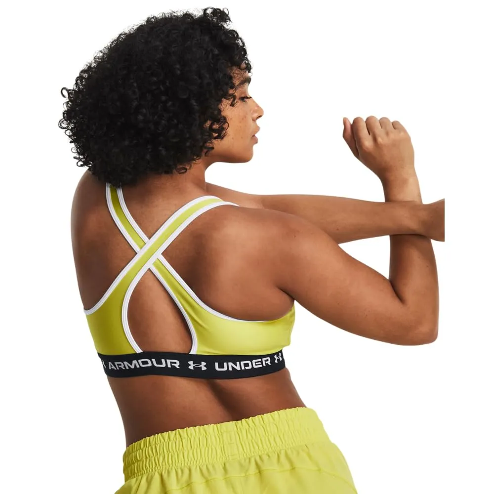 Under Armour Women's Armour Mid Crossback Sports Bra - immagine 4