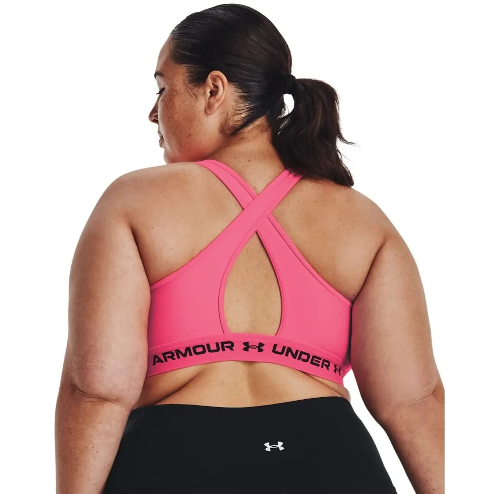 Under Armour Crossback Mid Bra Reggiseno Sportivo Donna - immagine 4
