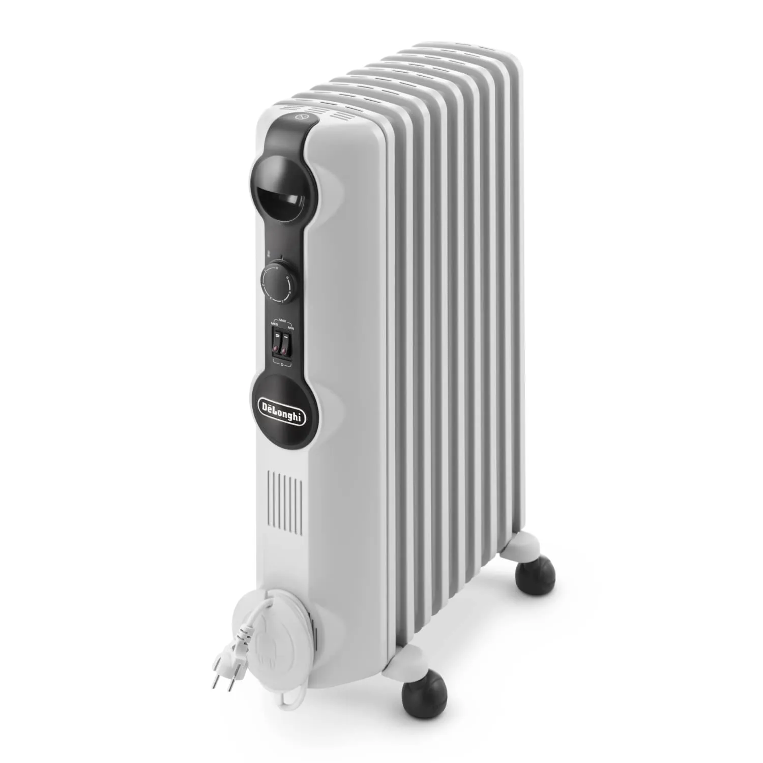 De'Longhi TRRS0920 Radiatore ad Olio Elettrico, 9 Elementi, 2000W, Grigio - immagine 1