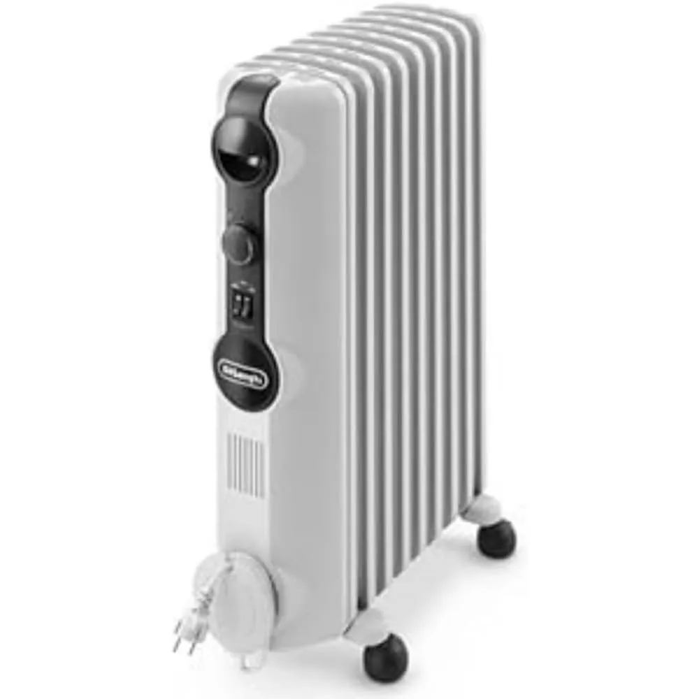 De'Longhi TRRS0920 Radiatore ad Olio Elettrico, 9 Elementi, 2000W, Grigio - immagine 4