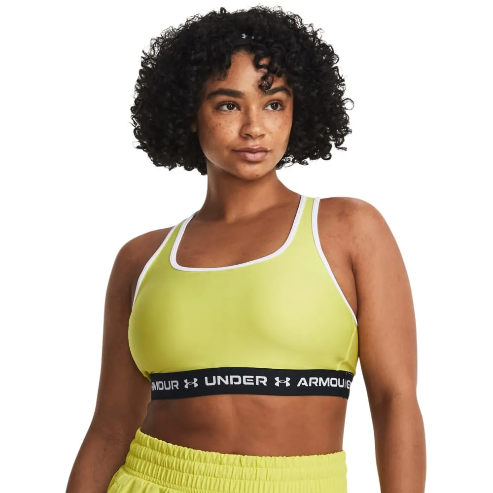 Under Armour Women's Mid Crossback Sports Bra - immagine 3