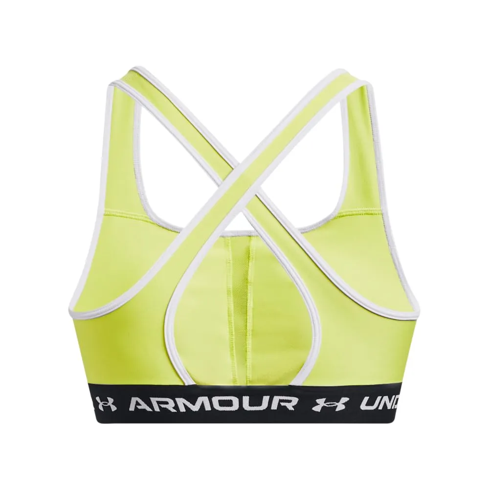 Under Armour Women's Mid Crossback Sports Bra - immagine 7