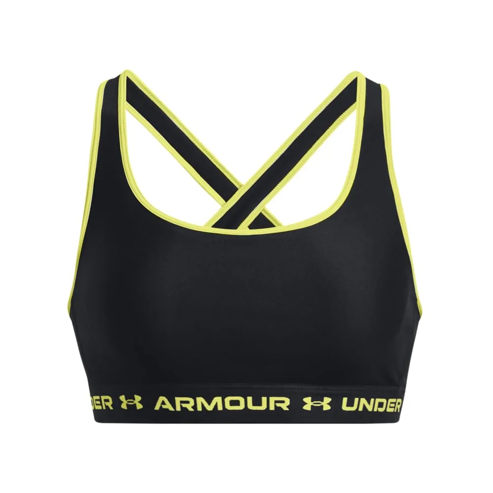 Under Armour Women's Mid Crossback Sports Bra - immagine 1