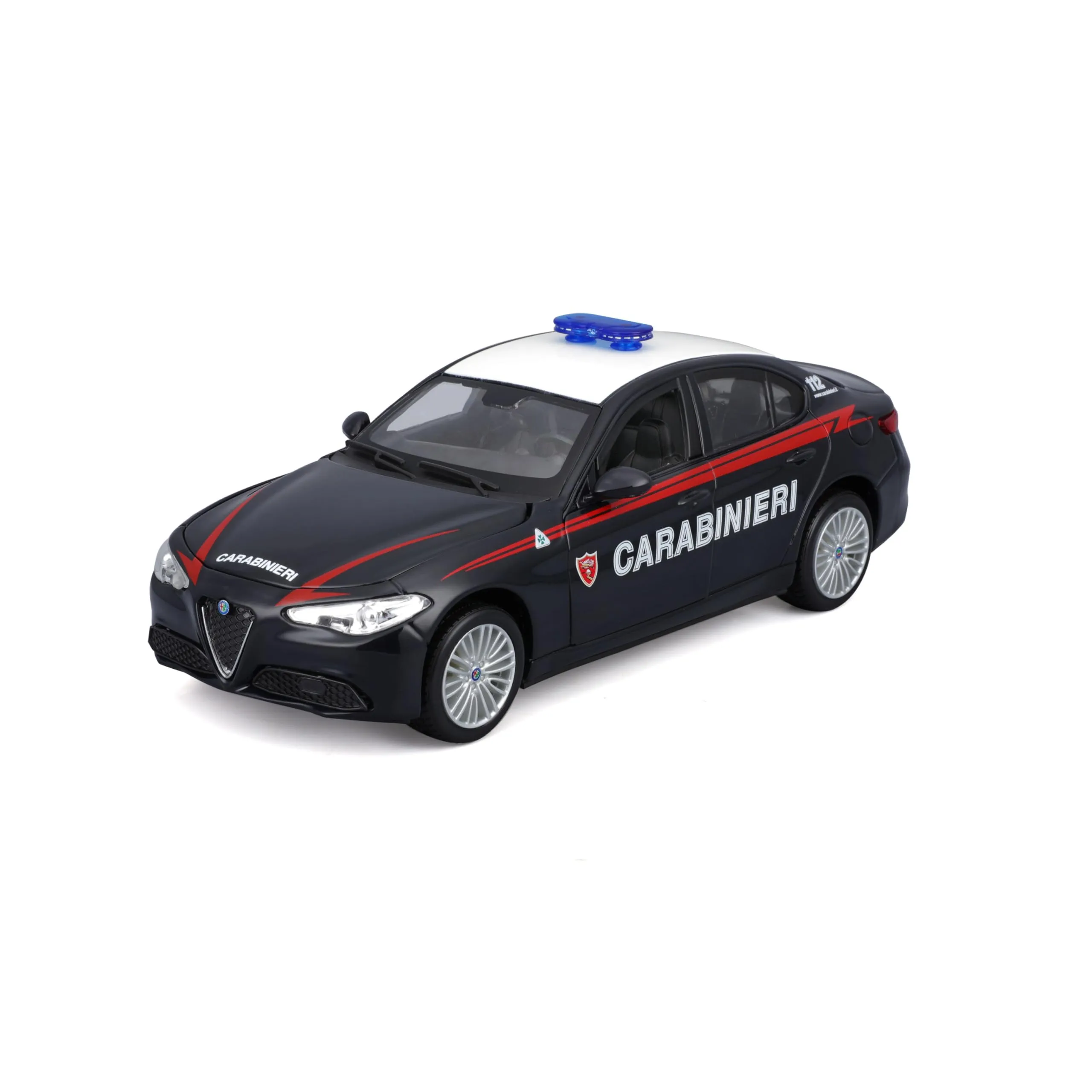 Bburago Alfa Romeo Giulia Carabinieri 1:24 Model Kit 18-25128 - immagine 1