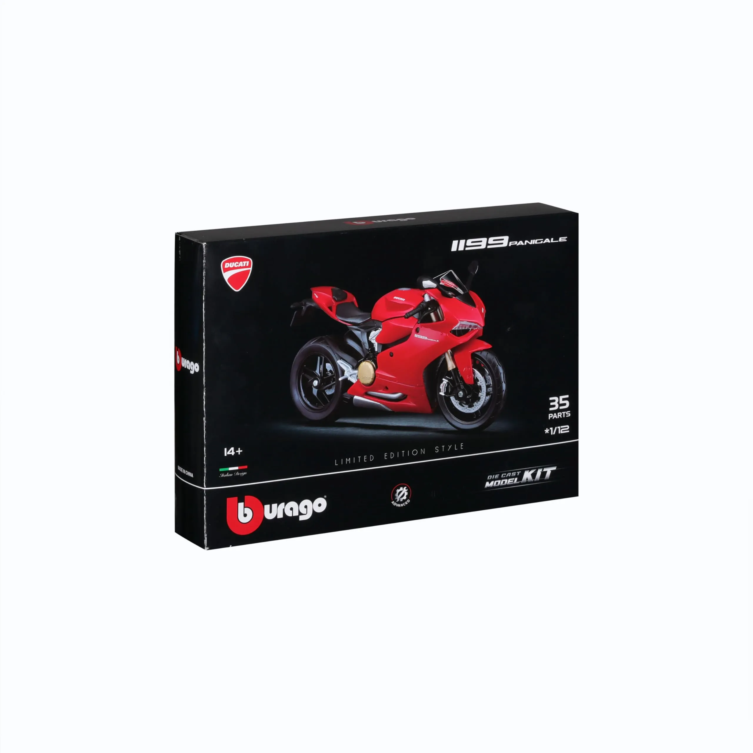Bburago Ducati 1199 Panigale Model Kit 1:12 Scale - immagine 2