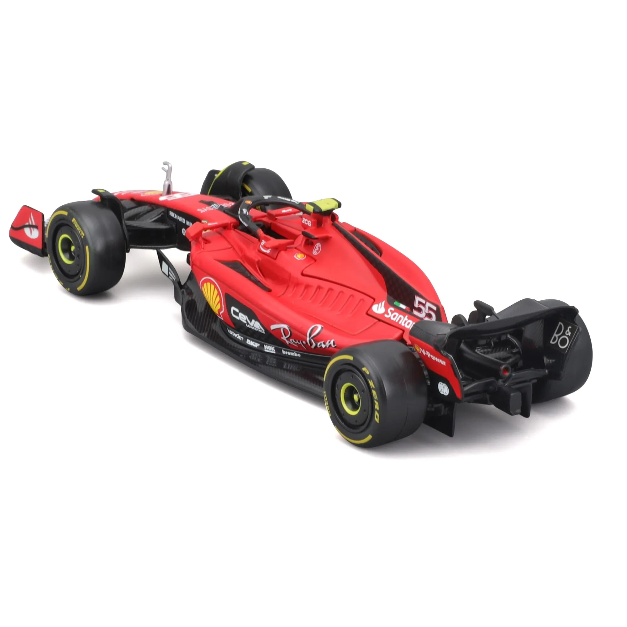 Bburago Ferrari SF-23 Carlos Sainz #55 2023 Scale 1:43 - immagine 5