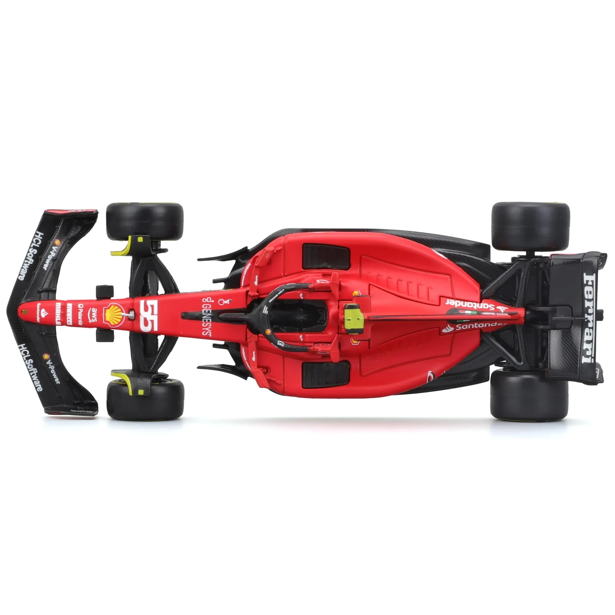 Bburago Ferrari SF-23 Carlos Sainz #55 2023 Scale 1:43 - immagine 7
