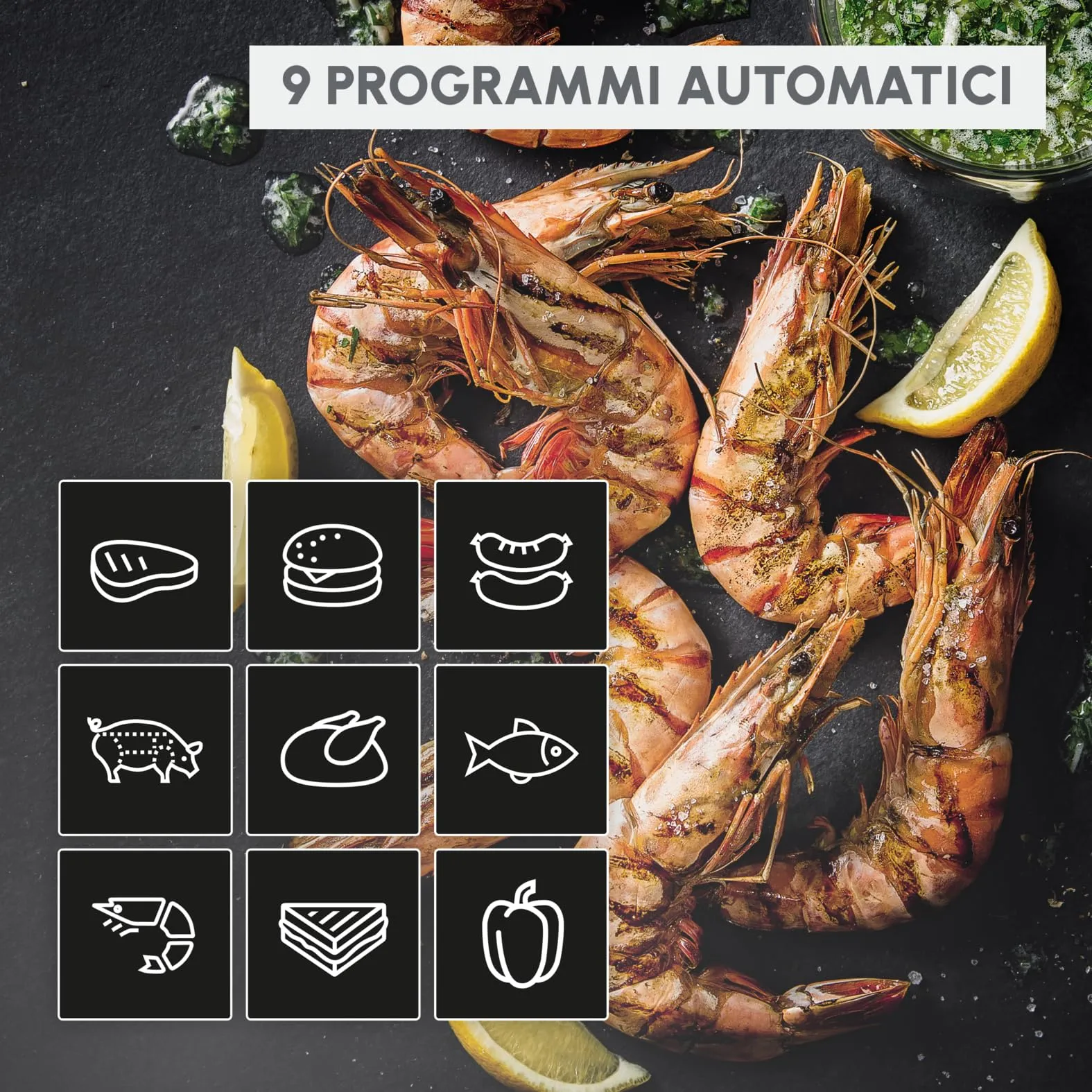 Moulinex Optigrill 4in1 Griglia, Barbecue e Forno GI776D - immagine 3