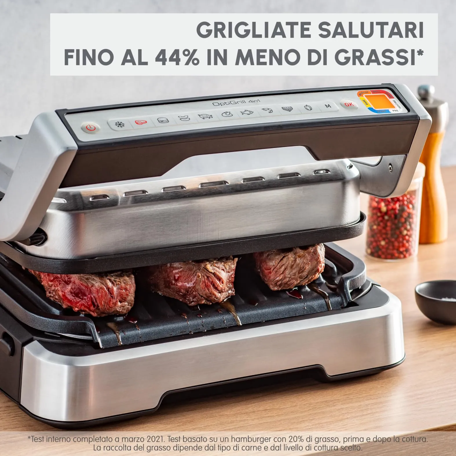 Moulinex Optigrill 4in1 Griglia, Barbecue e Forno GI776D - immagine 6