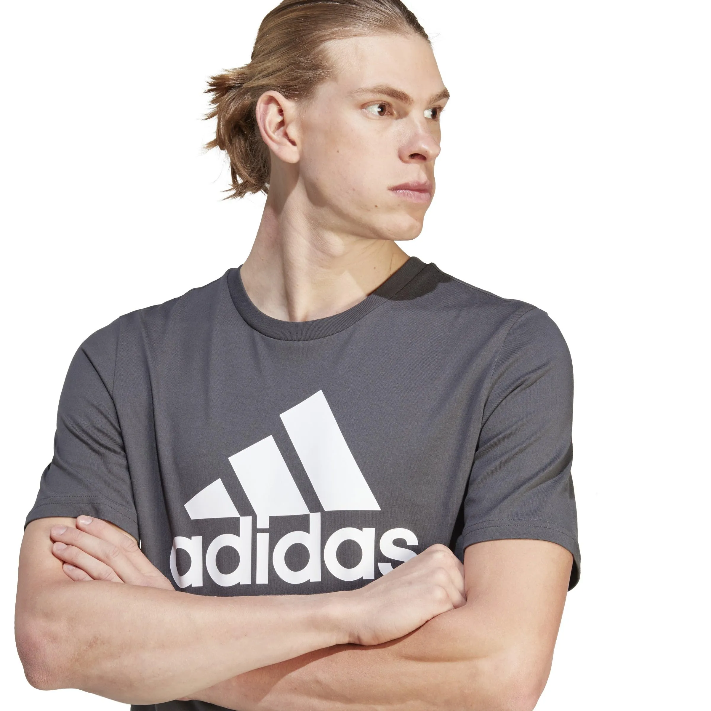 Adidas Originals Sport Essentials Tee, Grigio Puro, L Tall - immagine 5