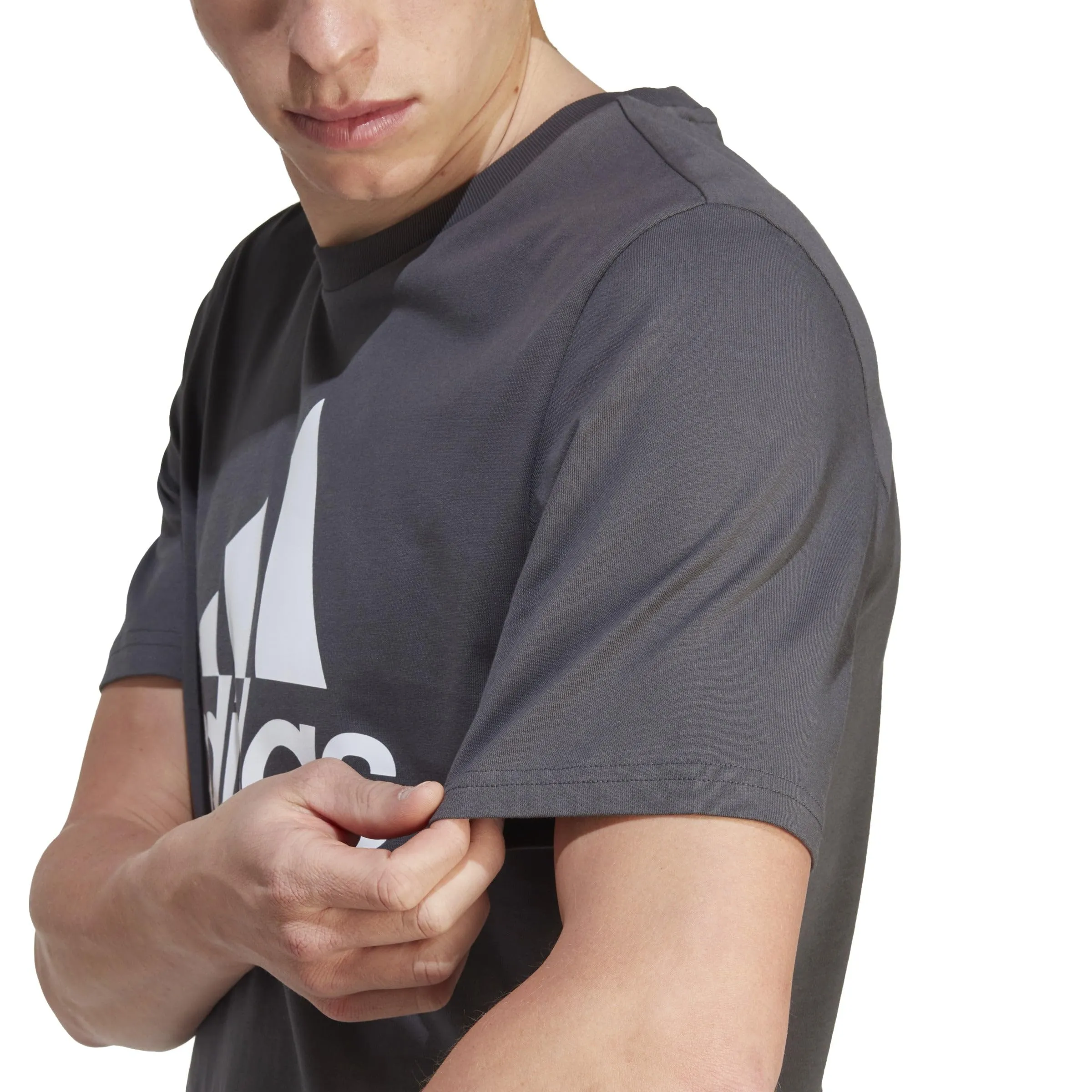 Adidas Originals Sport Essentials Tee, Grigio Puro, L Tall - immagine 7