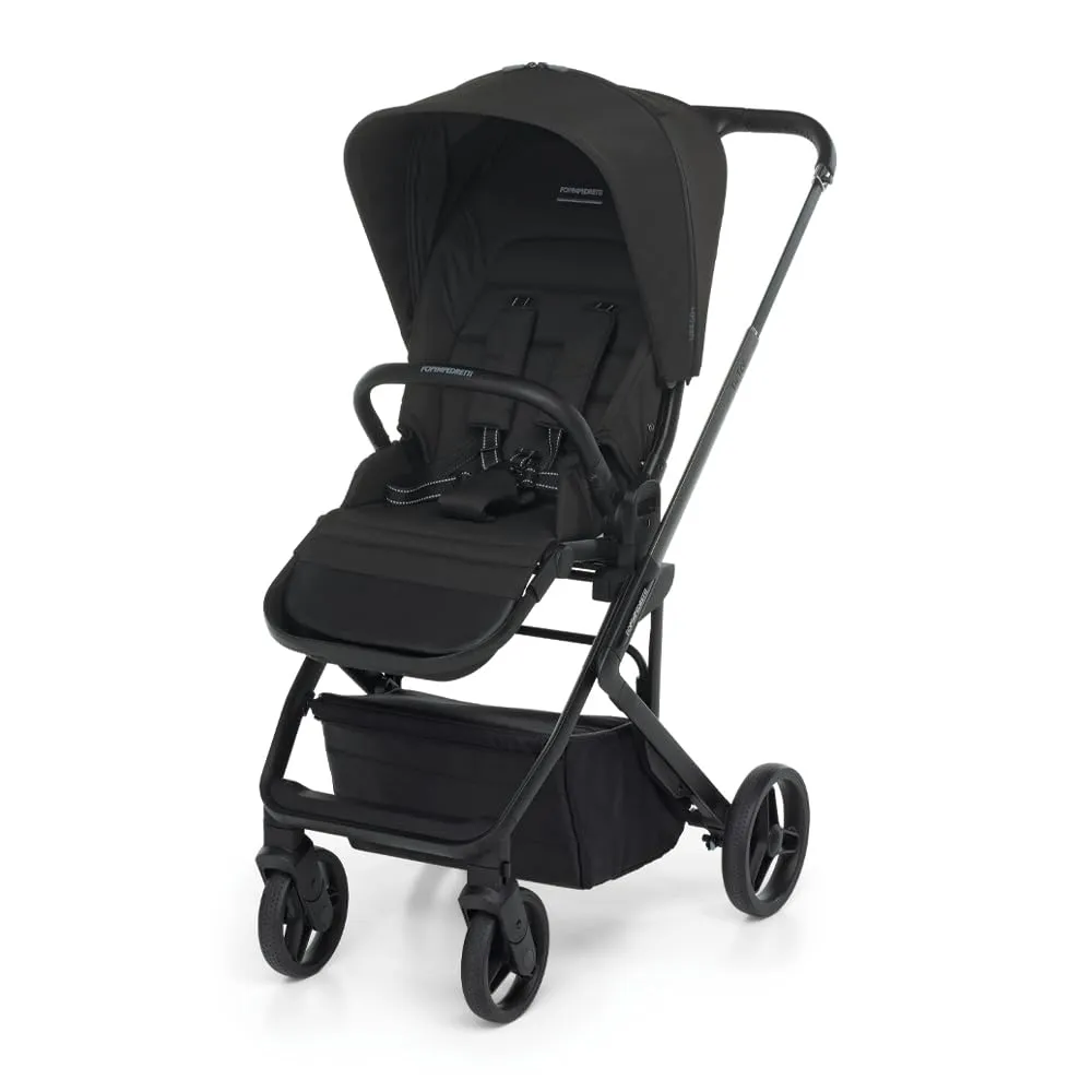 Foppapedretti Tictoc Duo Stroller and Carrycot, Ebony - immagine 2