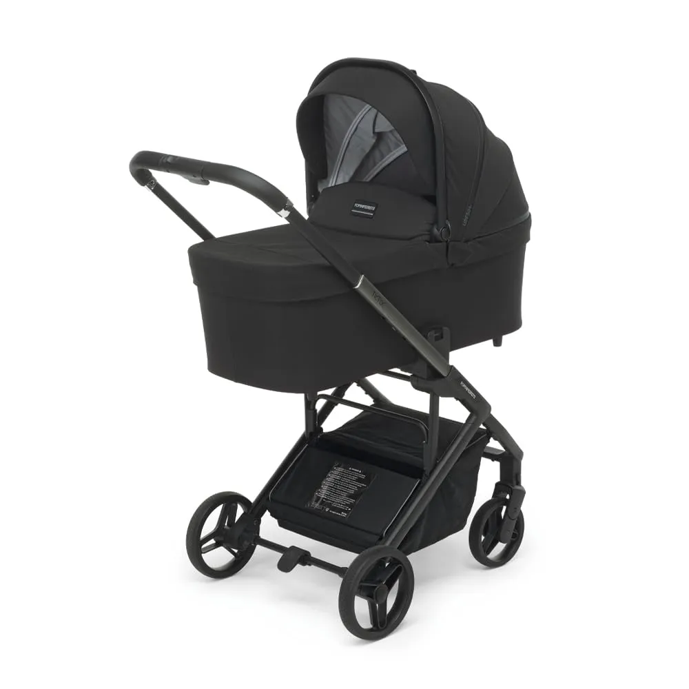Foppapedretti Tictoc Duo Stroller and Carrycot, Ebony - immagine 3