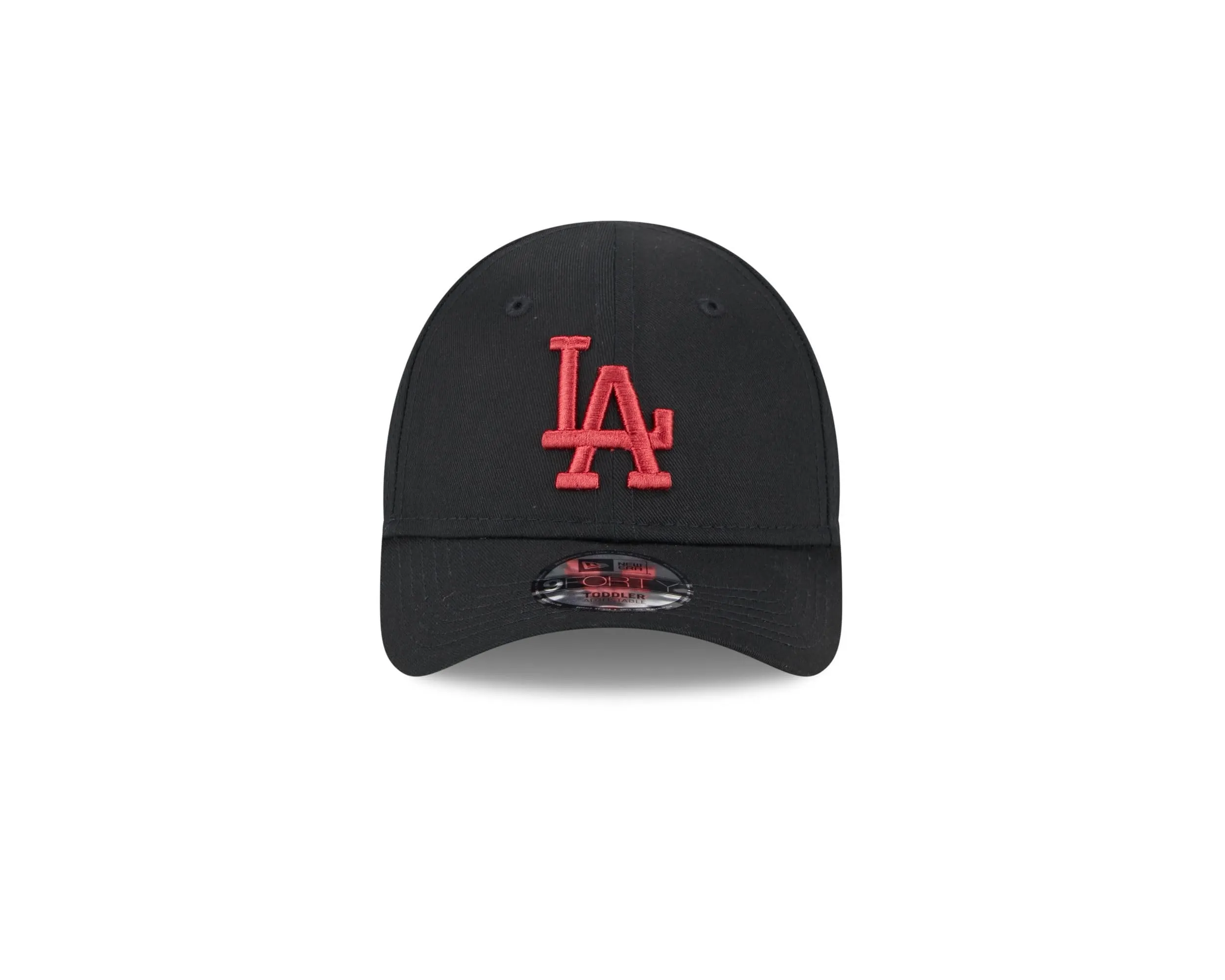 New Era Los Angeles Dodgers 9Forty Kinderkappe MLB Baseball Hut Schwarz Rot - Toddler - immagine 2