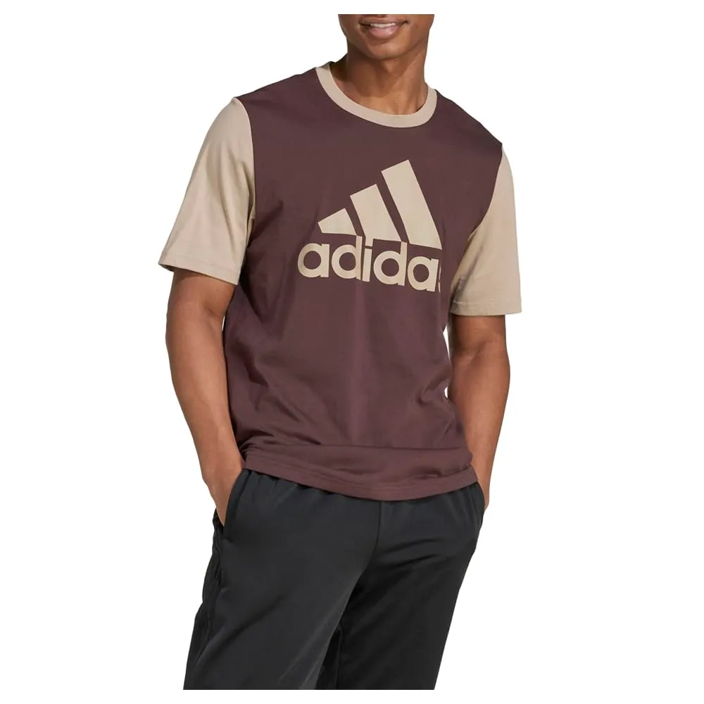 adidas M BL SJ T, Marrone Ombra/Blanch Cargo, S Tall - immagine 1