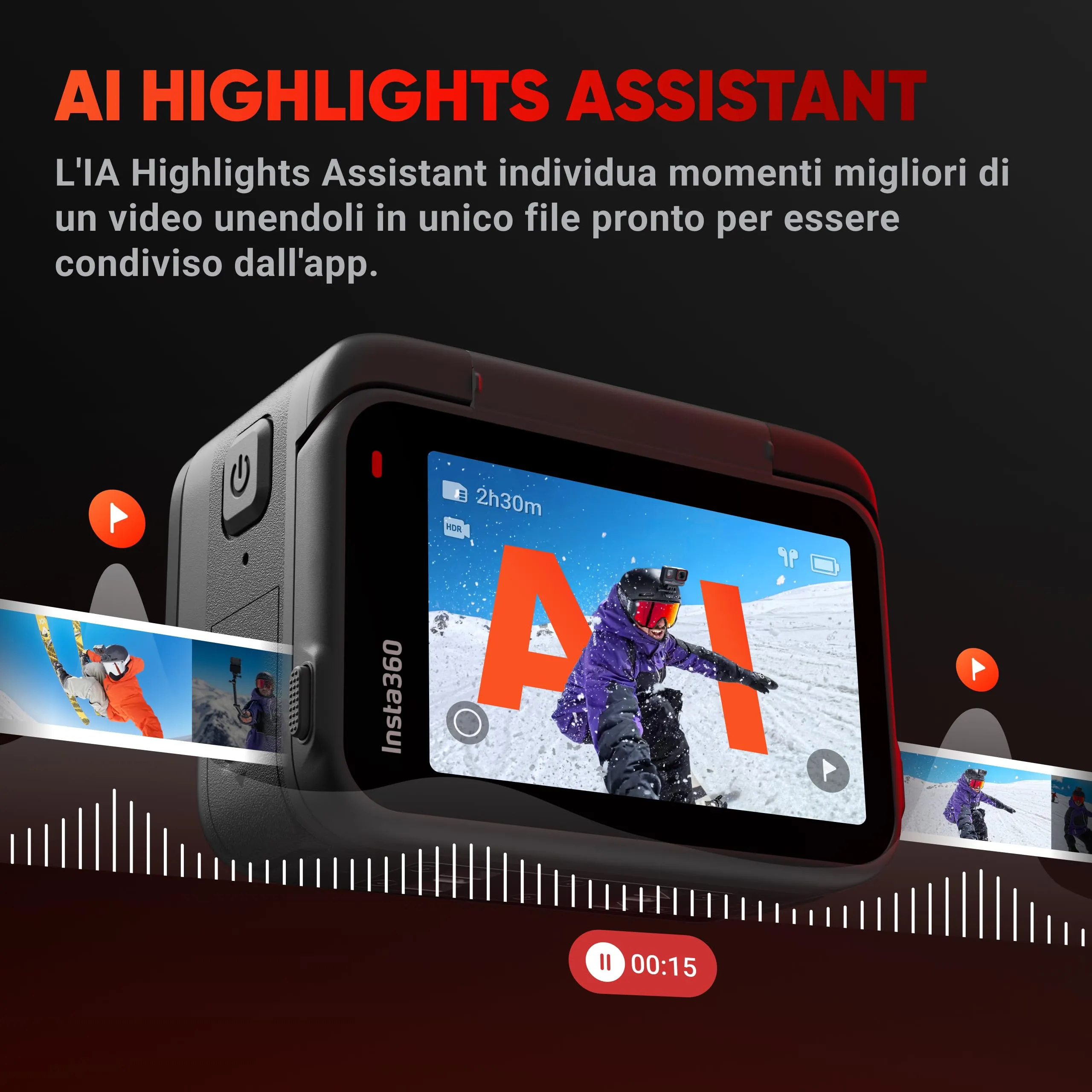 Insta360 Ace Pro Action Cam 4K Leica - immagine 10