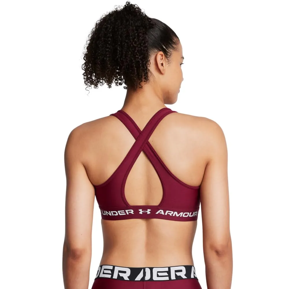 Under Armour Reggiseno Sportivo Supporto Medio Incrociato sulla Schiena - immagine 2