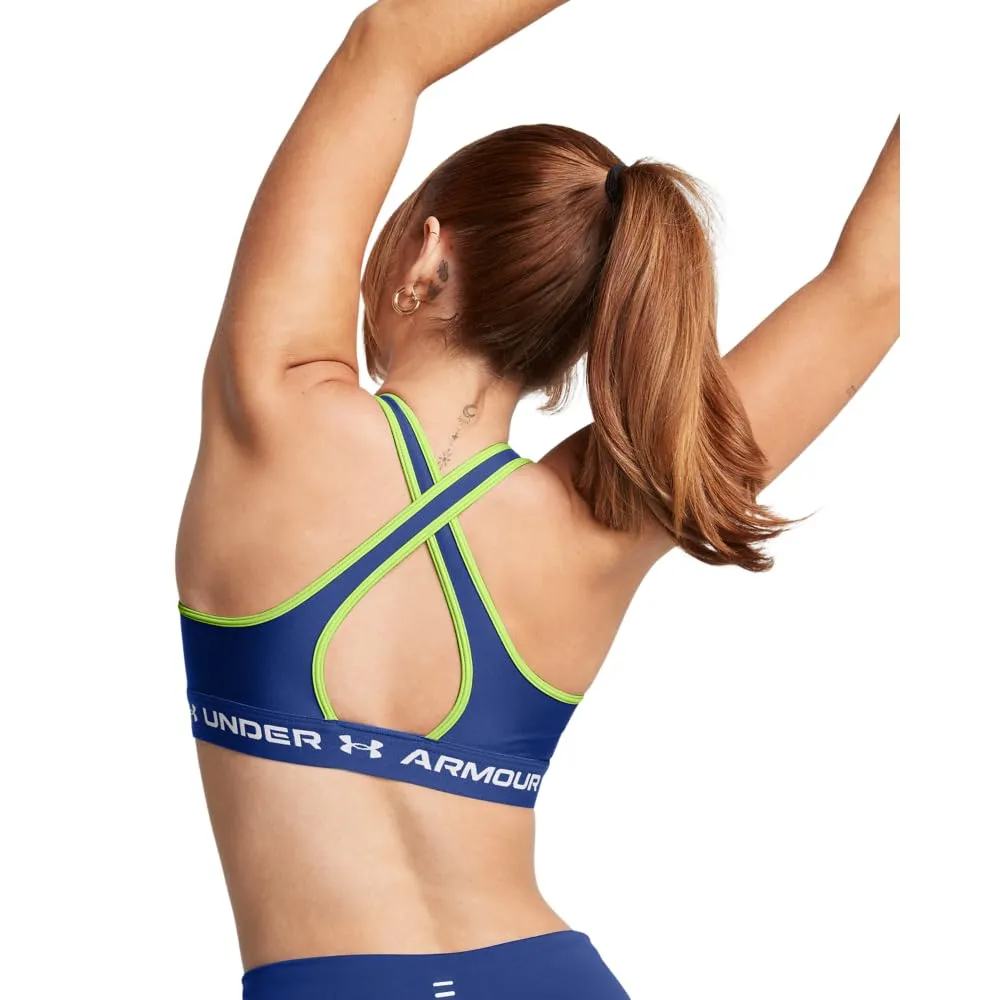 Under Armour Reggiseno Sportivo Supporto Medio Incrociato sulla Schiena - immagine 2