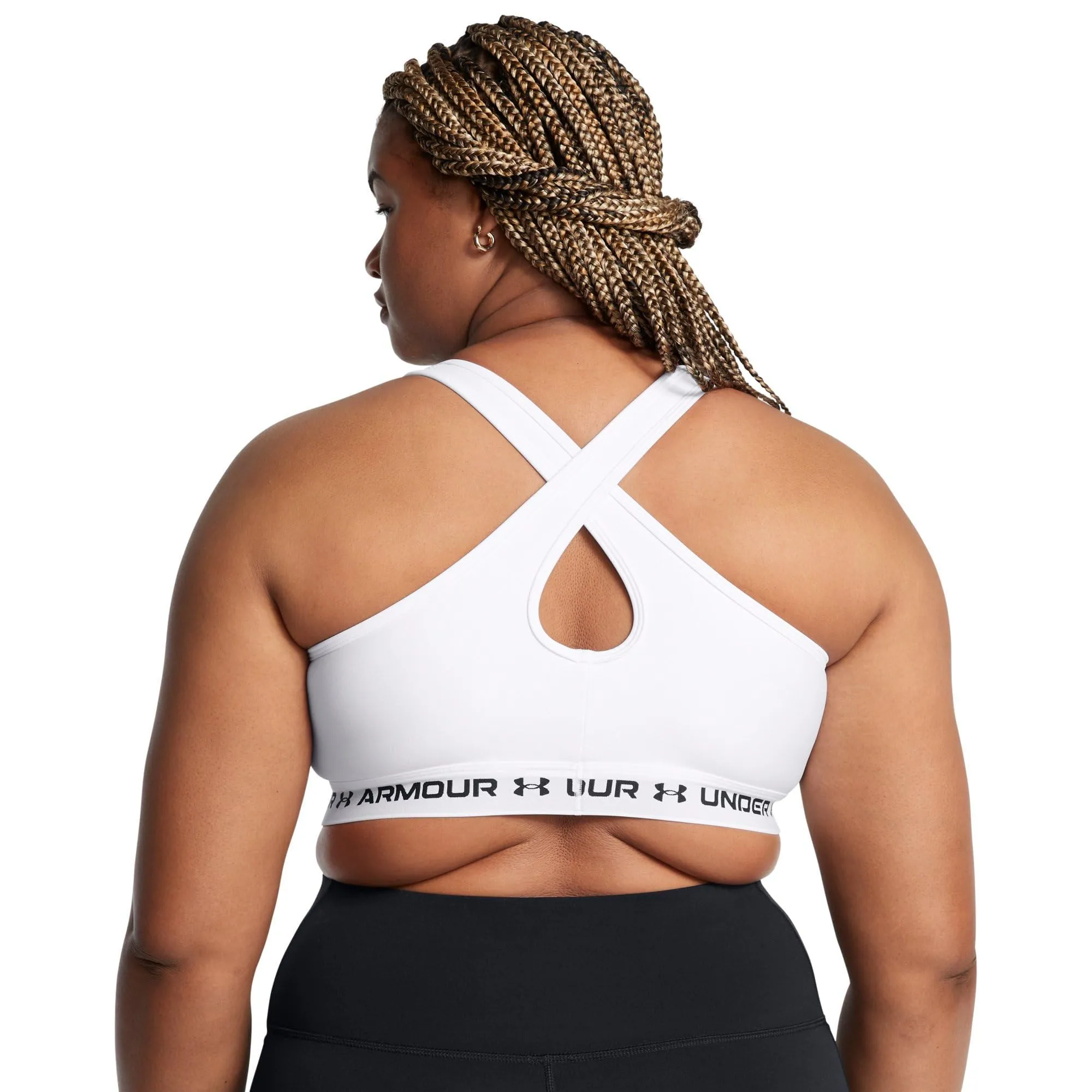 Under Armour Reggiseno sportivo Mid HeatGear da donna, 3X - immagine 2