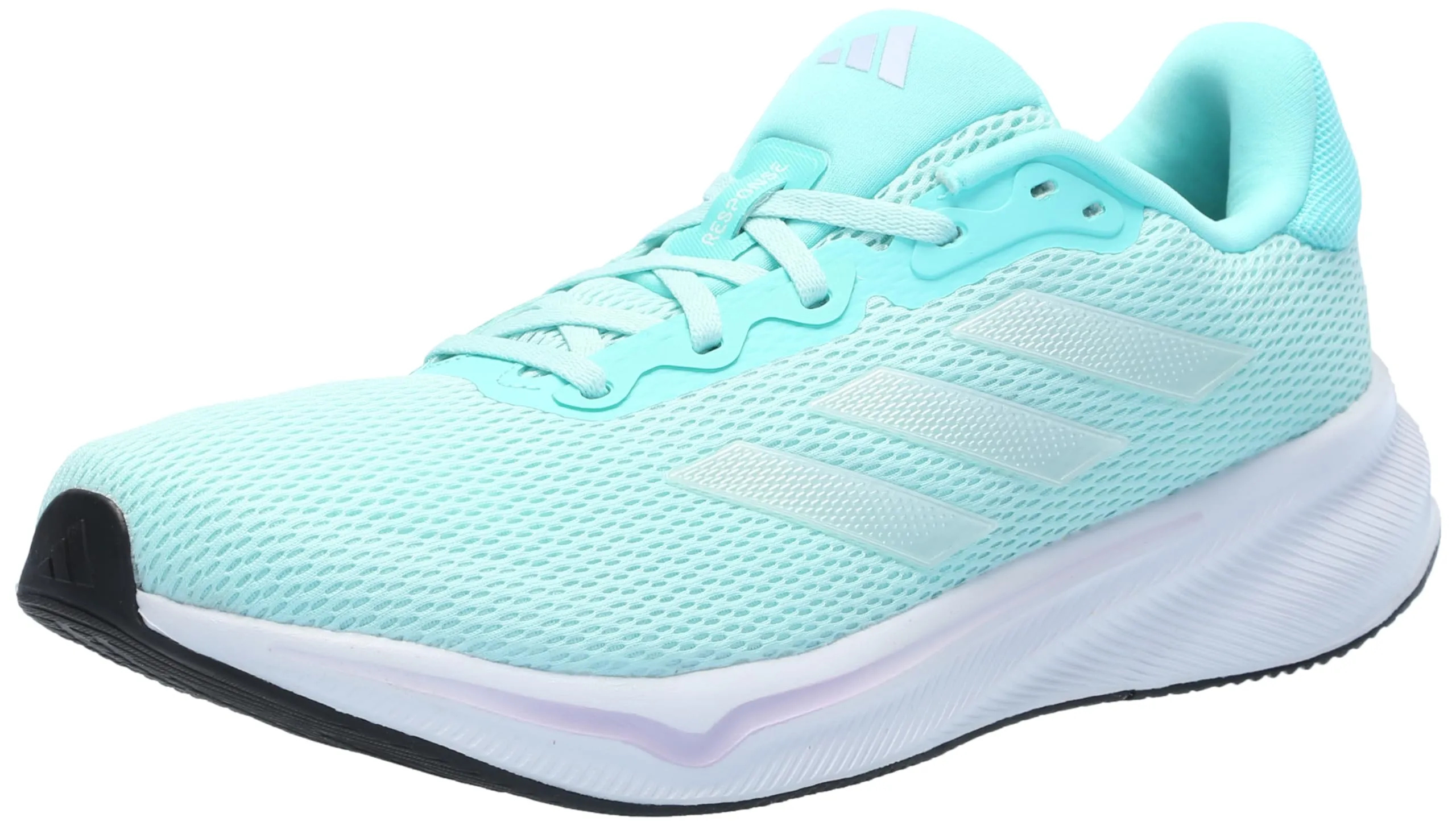 Adidas Response Sneaker da Donna, Semi Flash Aqua Zero Metallic Purple Tint, 44 EU - immagine 1