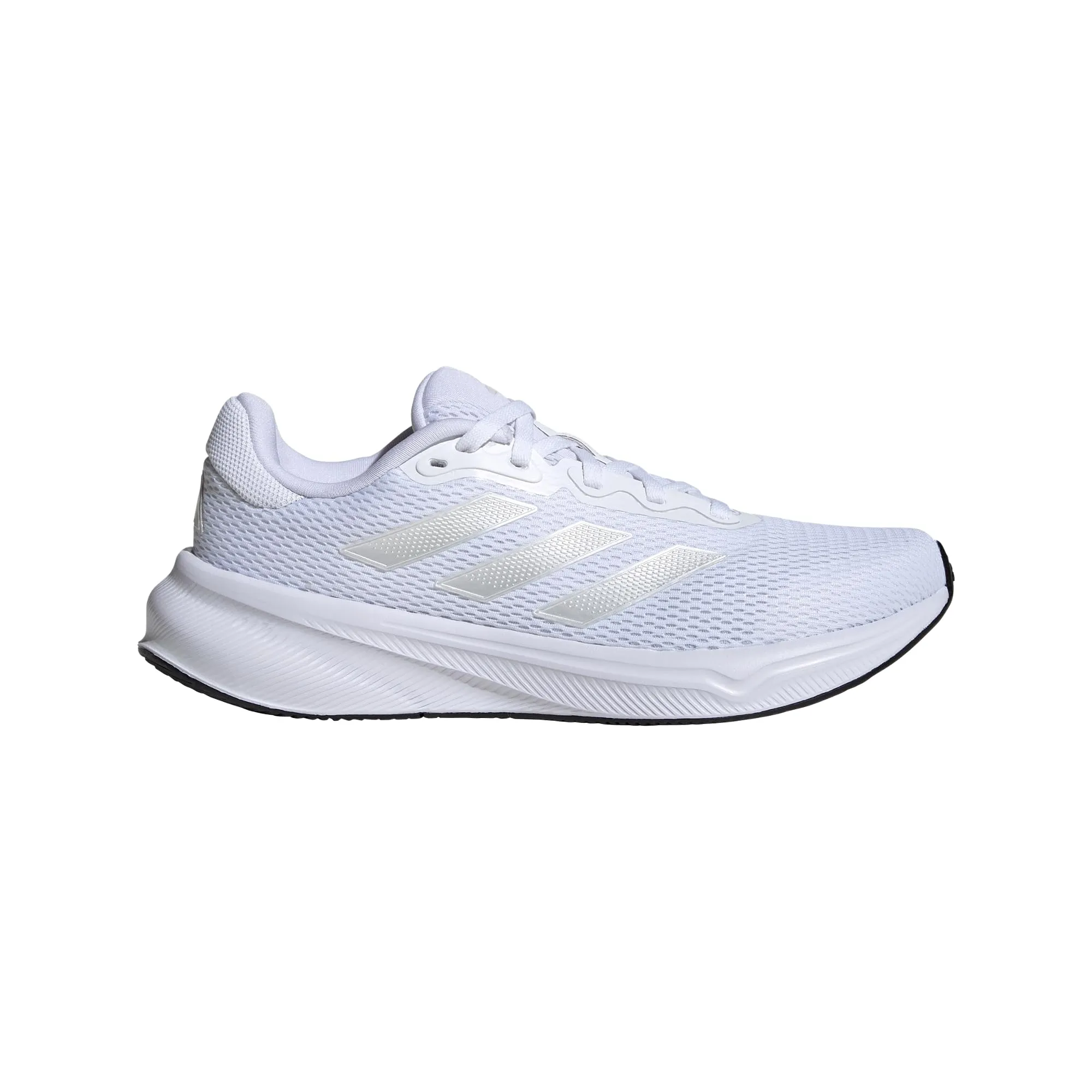 adidas Women's Response Running Sneaker, White/Zero Metallic/Dash Grey, 11 - immagine 2