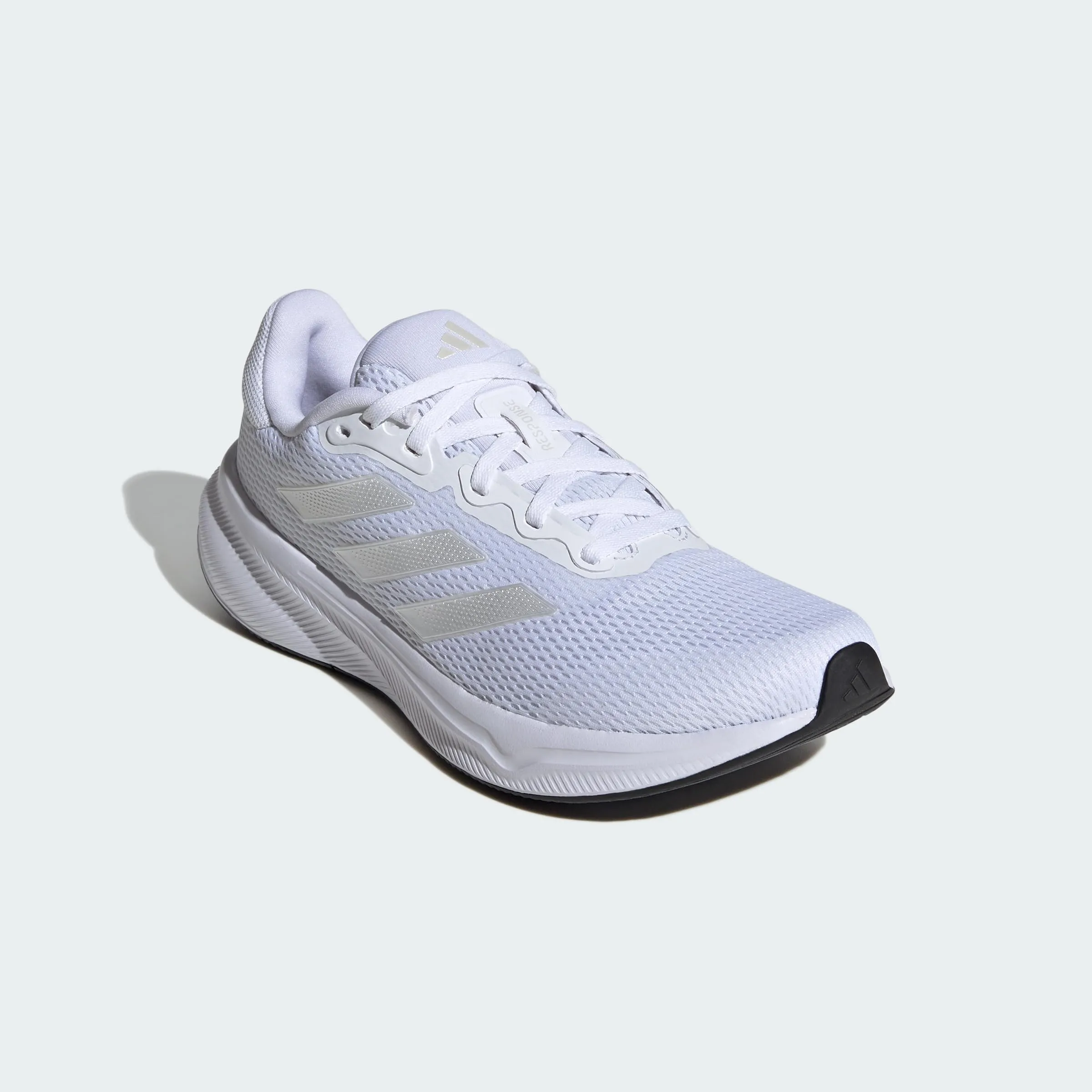 adidas Women's Response Running Sneaker, White/Zero Metallic/Dash Grey, 11 - immagine 6
