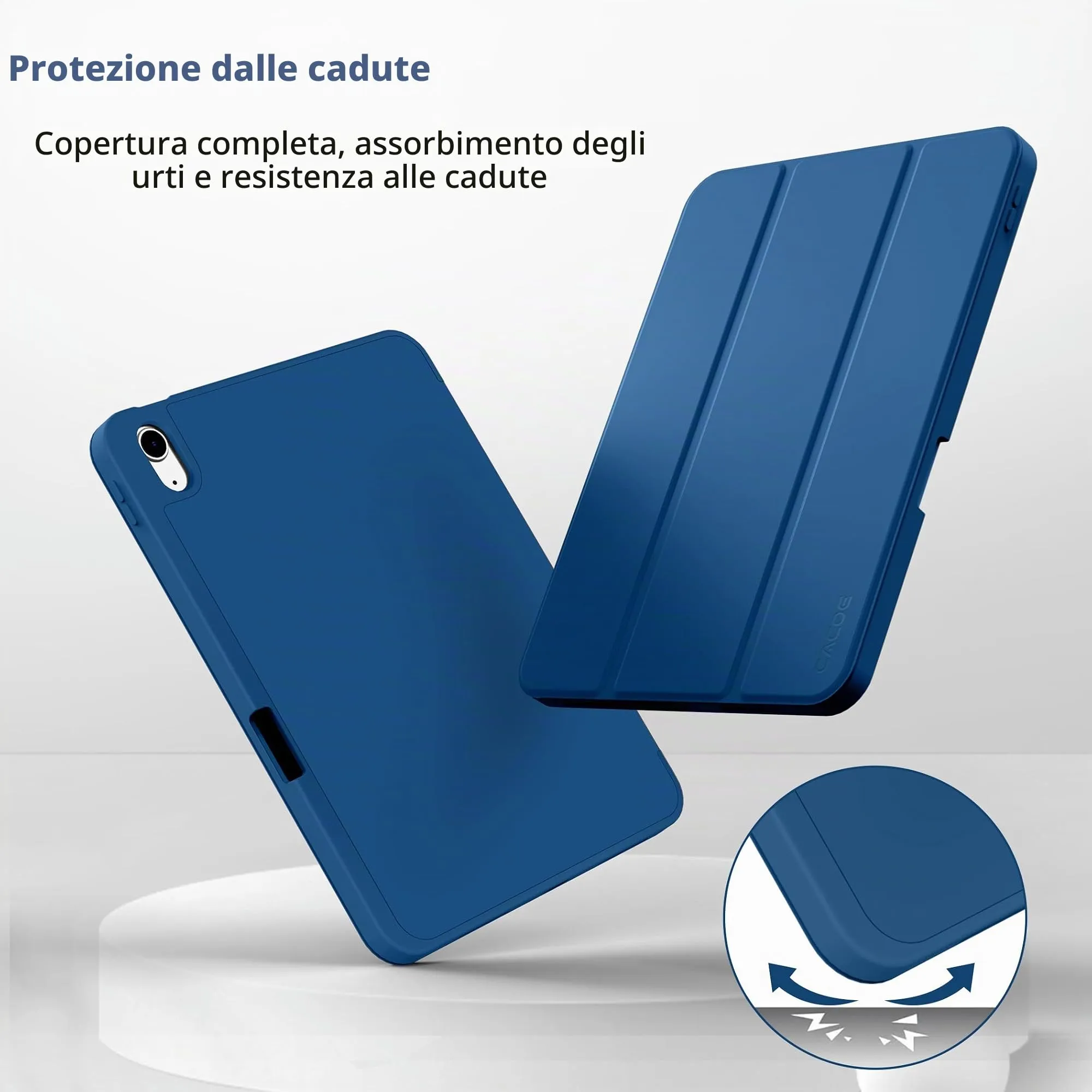 CACOE Cover per iPad 11 Generazione (A16) / iPad 10 Generazione 10.9 (2022) - immagine 5