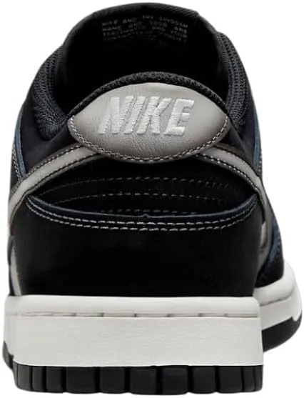Nike Dunk Low Uomo Nero/Bianco/Antracite - immagine 3