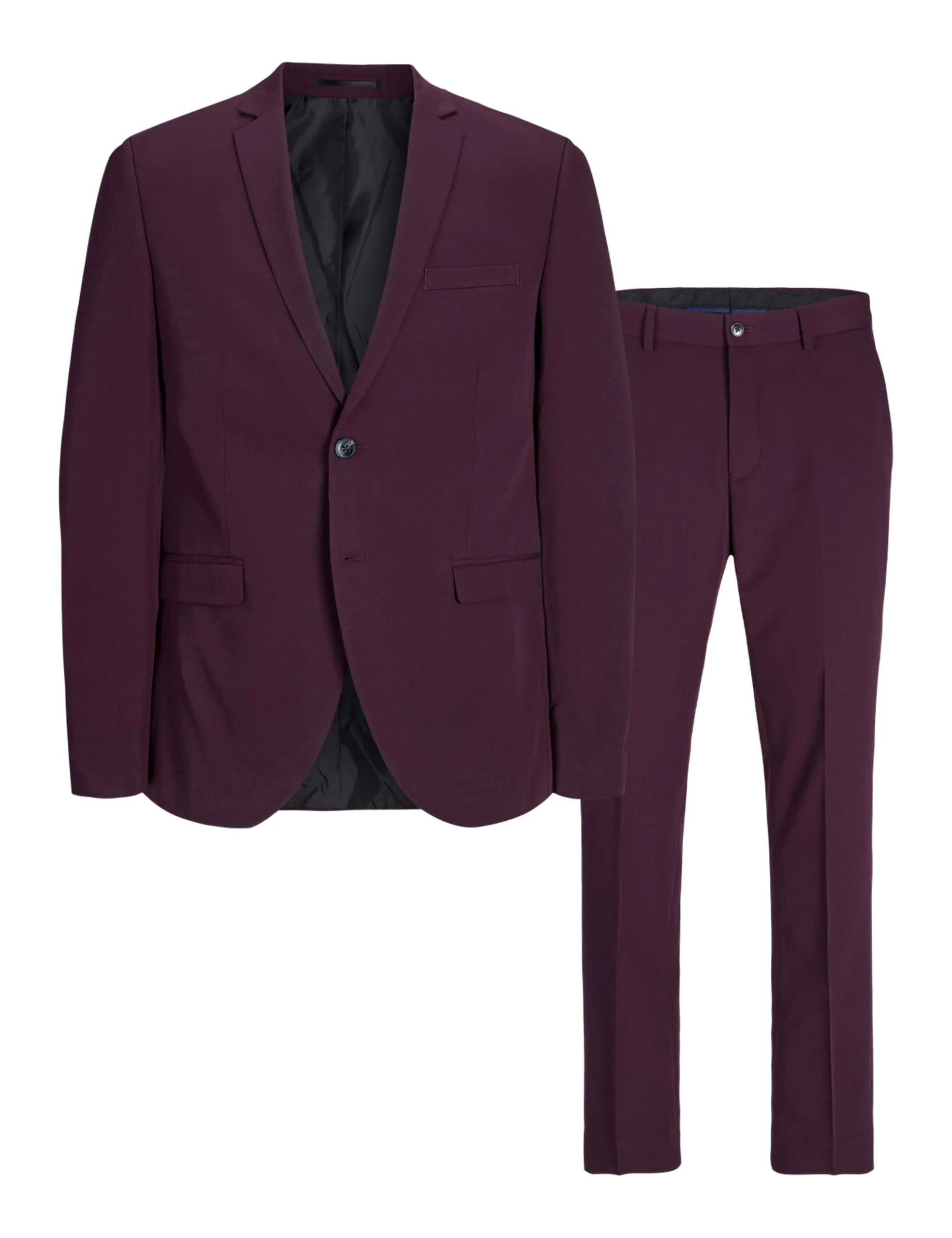 Jack & Jones Plus JPRFRANCO Suit, Vineyard Wine, Size 68 - immagine 1