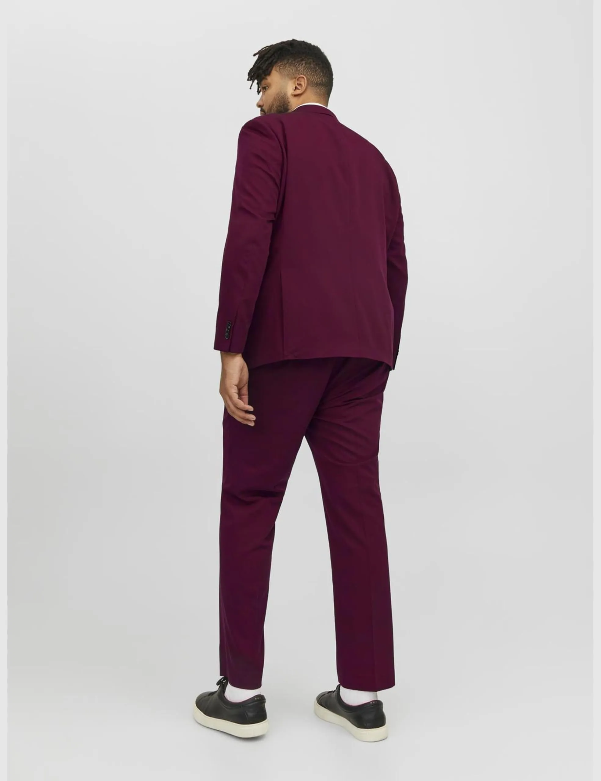 Jack & Jones Plus JPRFRANCO Suit, Vineyard Wine, Size 68 - immagine 3