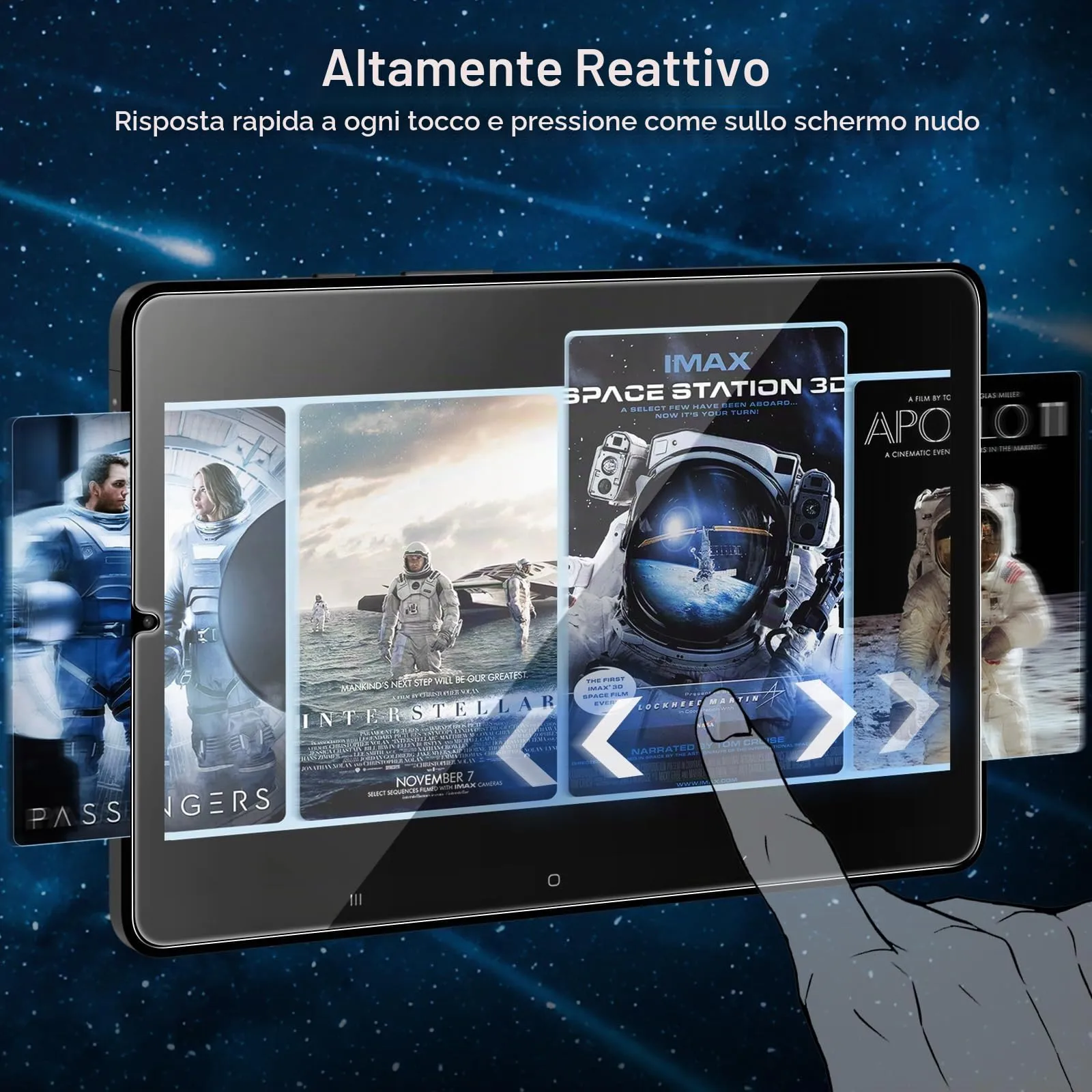 JETech Pellicola Protettiva in Vetro Temperato per Samsung Galaxy Tab A11/A9 8,7", 2 Pezzi - immagine 6