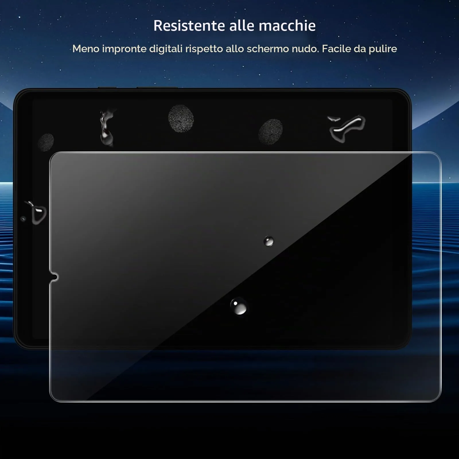 JETech Pellicola Protettiva in Vetro Temperato per Samsung Galaxy Tab A11/A9 8,7", 2 Pezzi - immagine 7