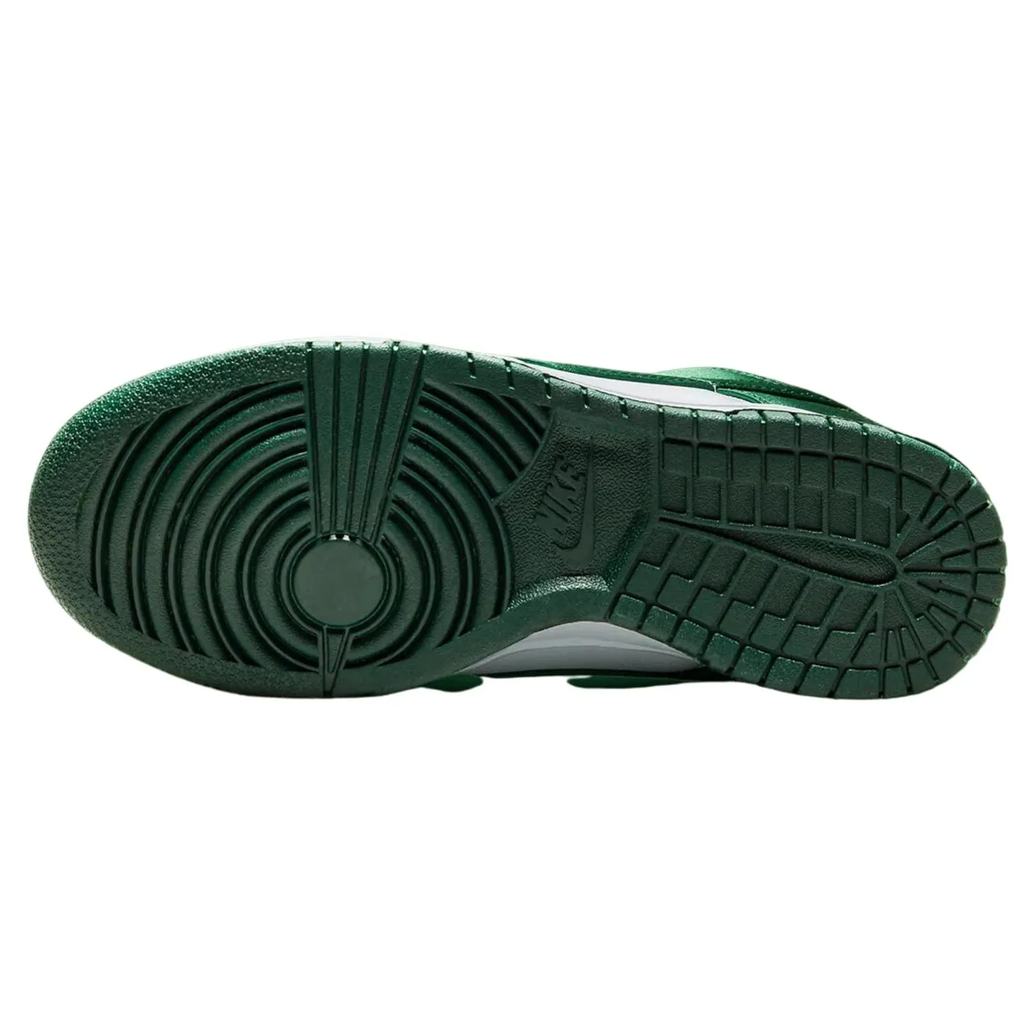 Nike Dunk Low Women's Sneakers, White/Team Green, DX5931-100 - immagine 5