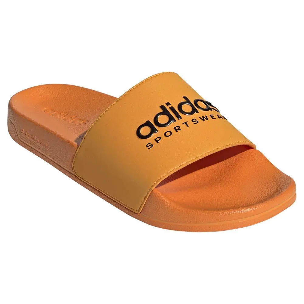 adidas Adilette Shower Slides, Creworang Coreblack, 44.5 EU - immagine 4