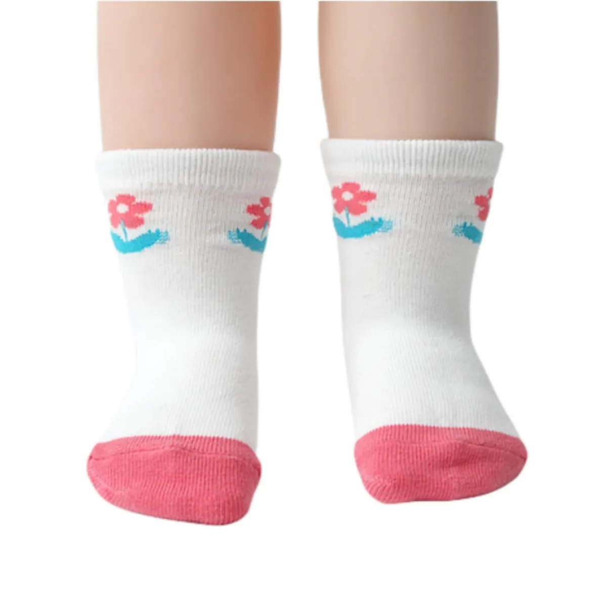 HaimoBurg Calze Antiscivolo in Cotone per Bambini 1-5 Anni, 12 Paia - immagine 3