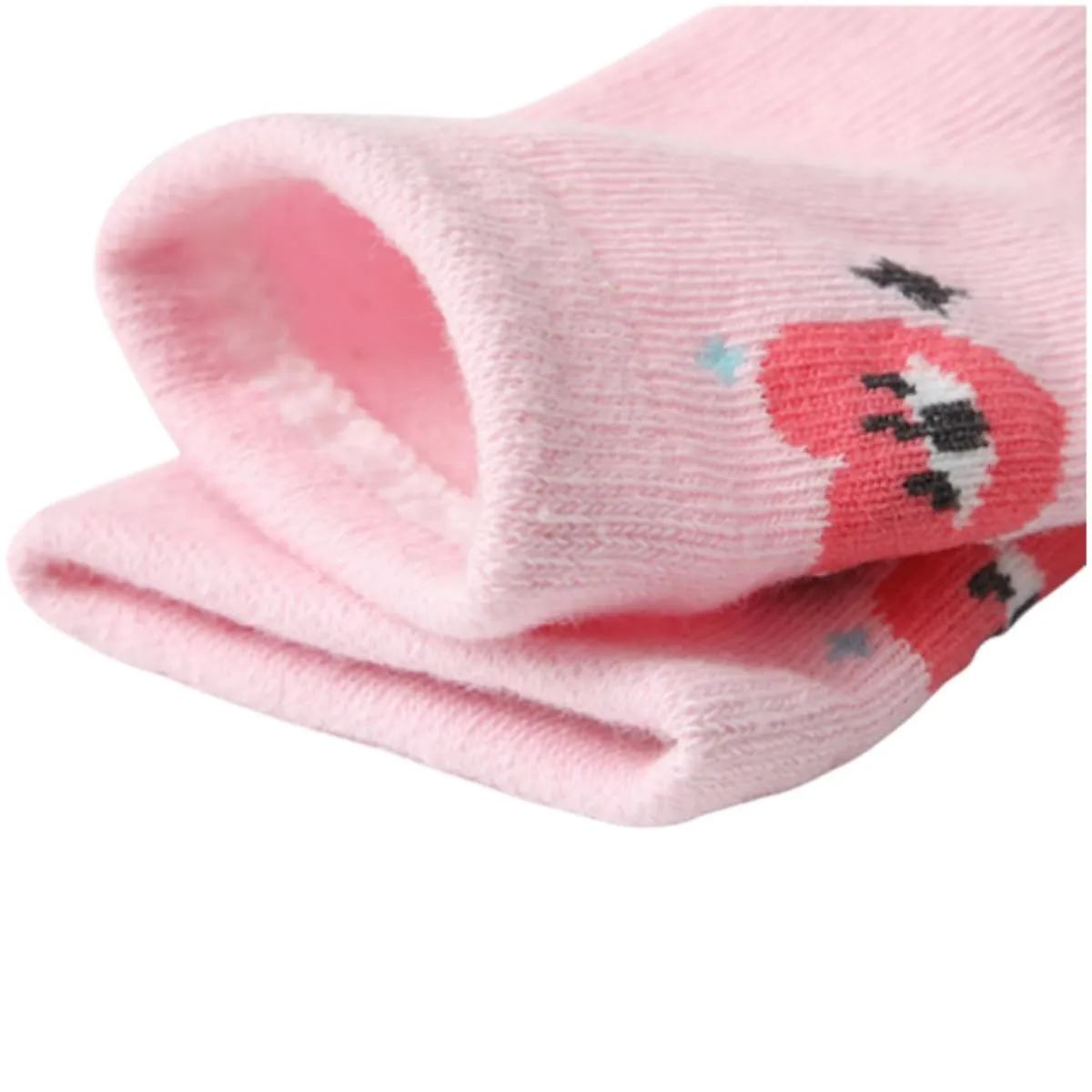 HaimoBurg Calze Antiscivolo in Cotone Traspirante per Bambini, 12 Paia, 1-5 Anni - immagine 5