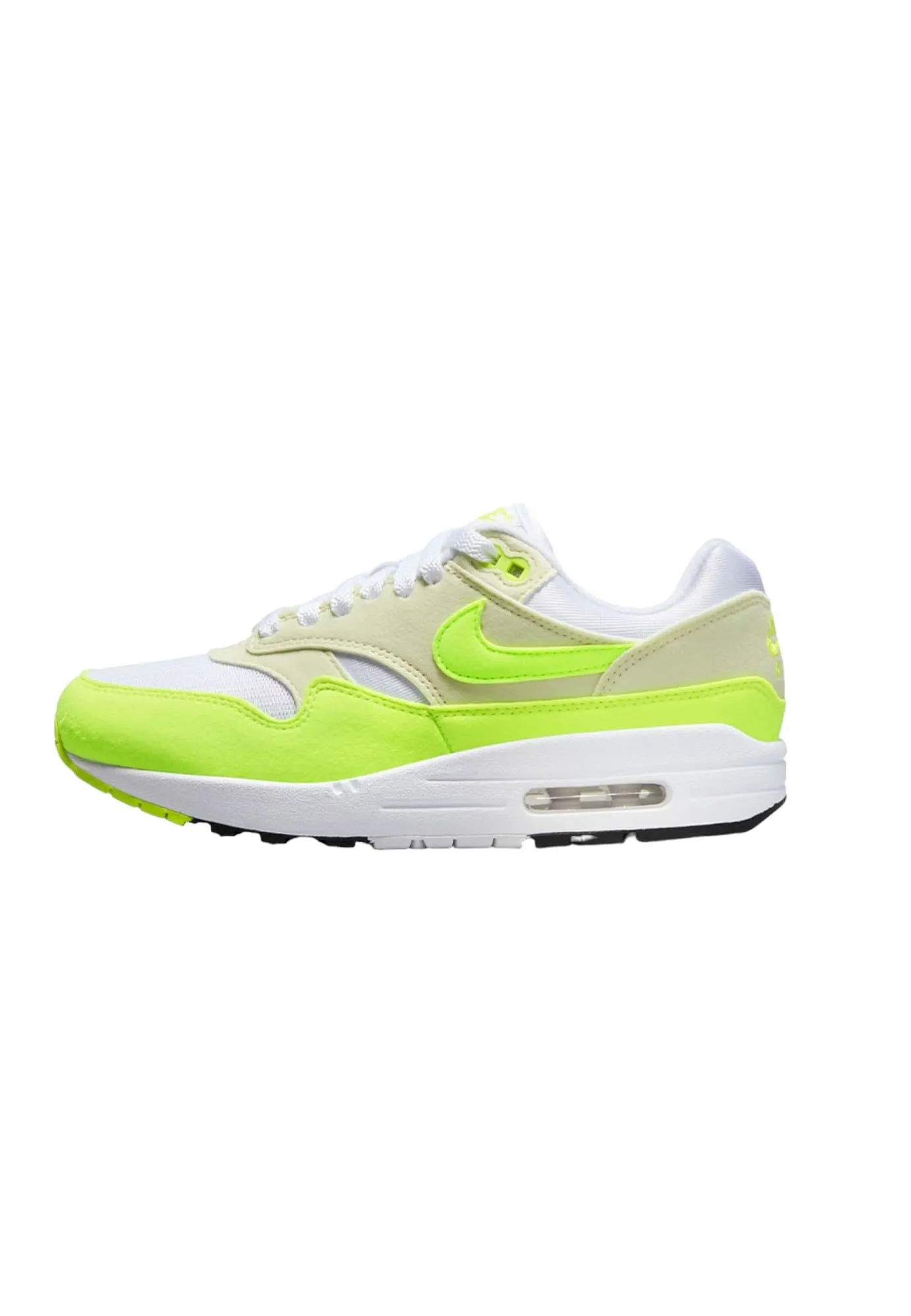 Nike Air Max 1 '87 Women's DZ2628 White/Volt-Sea Glass-Black EU 42.5 - immagine 1