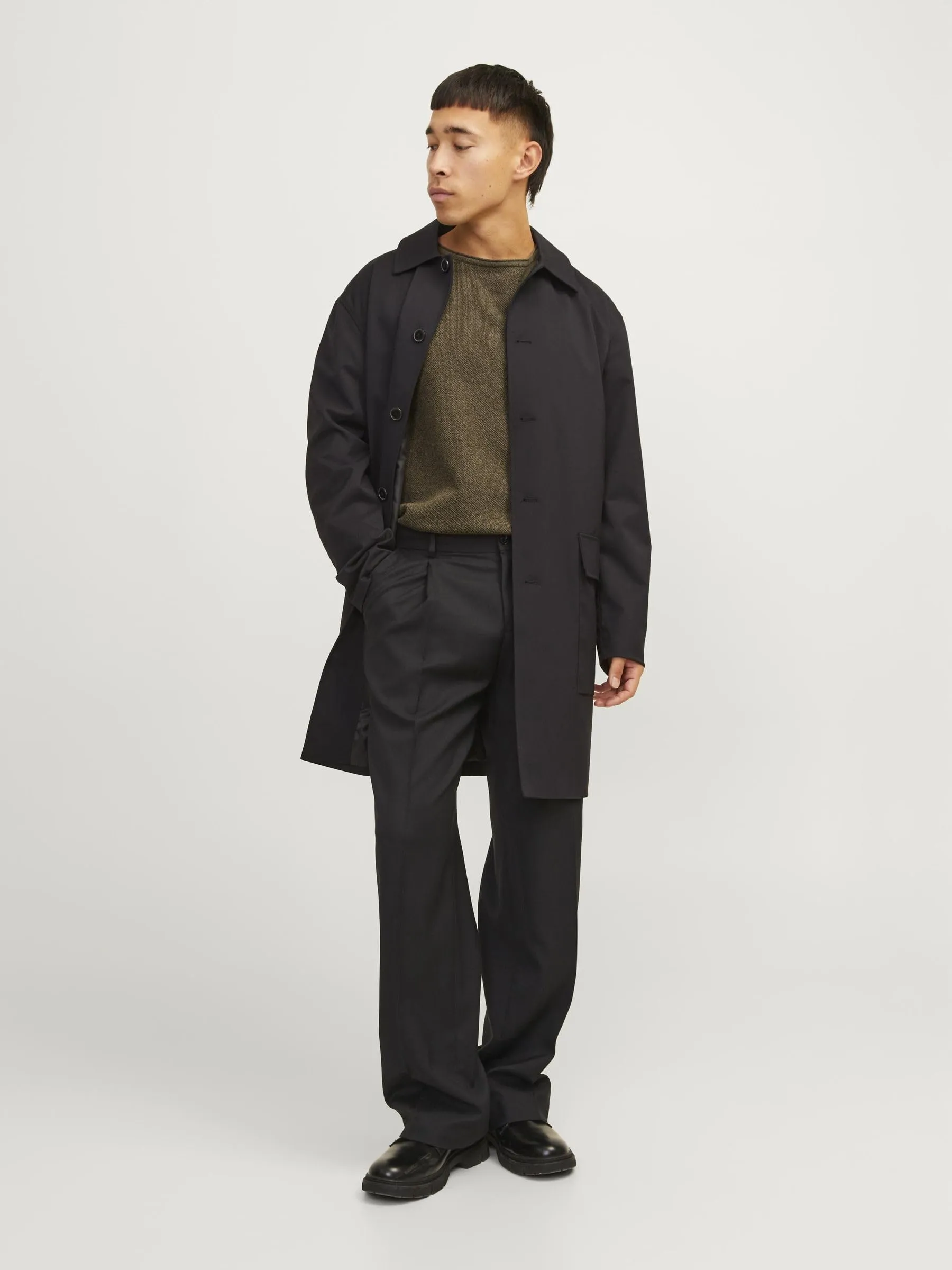Jack & Jones JJEHILL Knit Crew Neck Noos Sweater, Twist, S - immagine 4