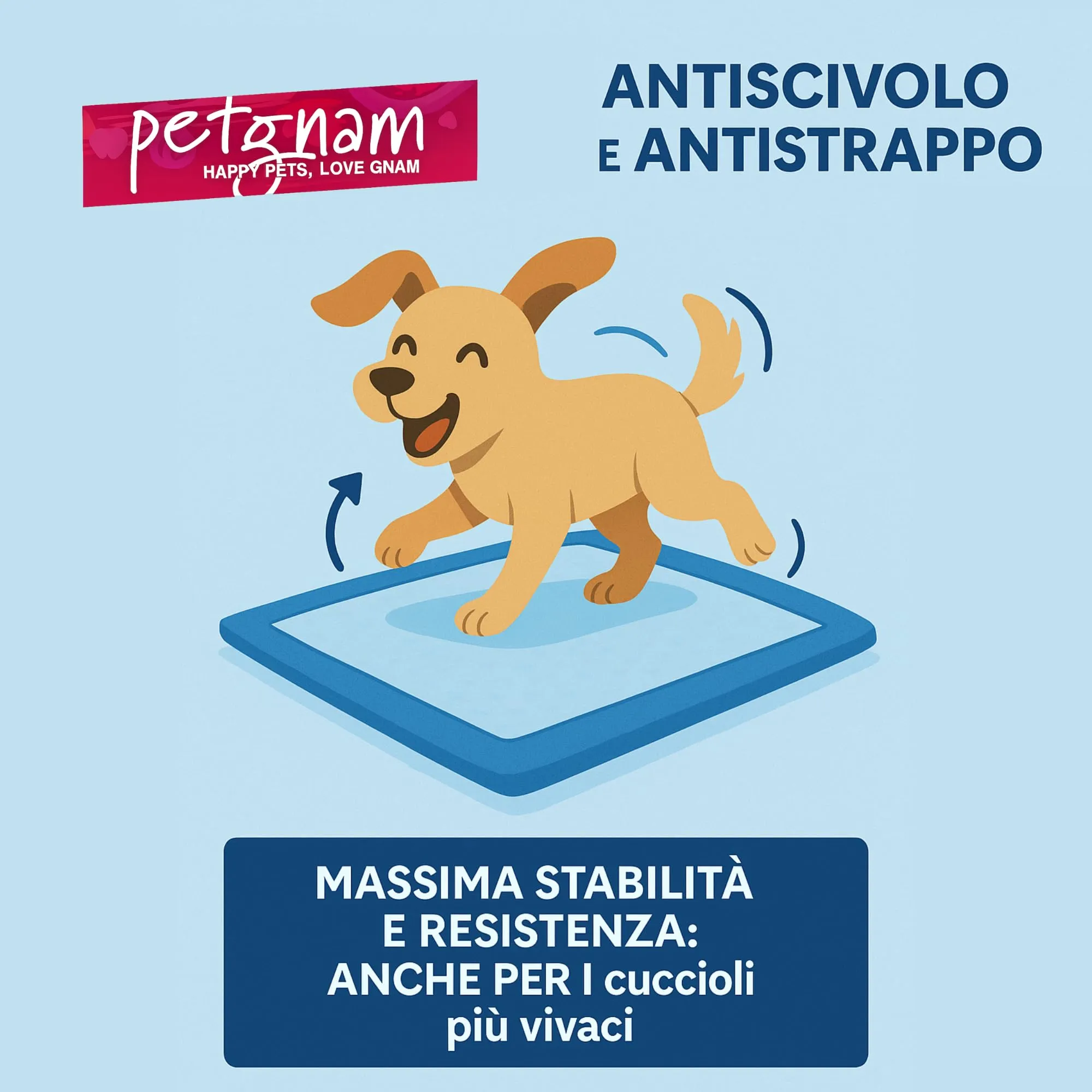 petgnam Tappetini Igienici per Cani e Gatti, 60x90, 300 Pezzi - immagine 5