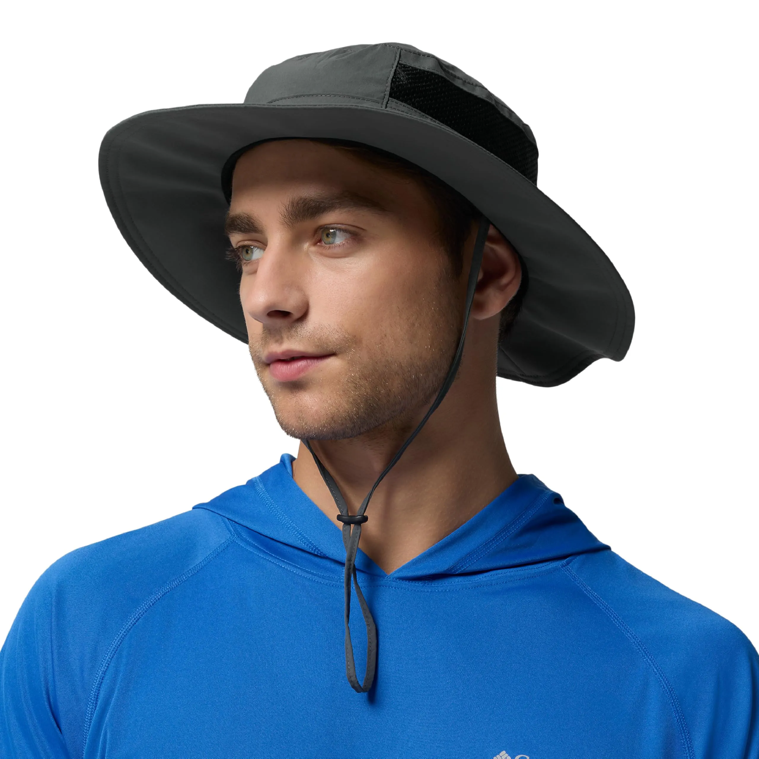 Columbia Bora Bora Booney Unisex Adult Cap - Grill, One Size - immagine 5