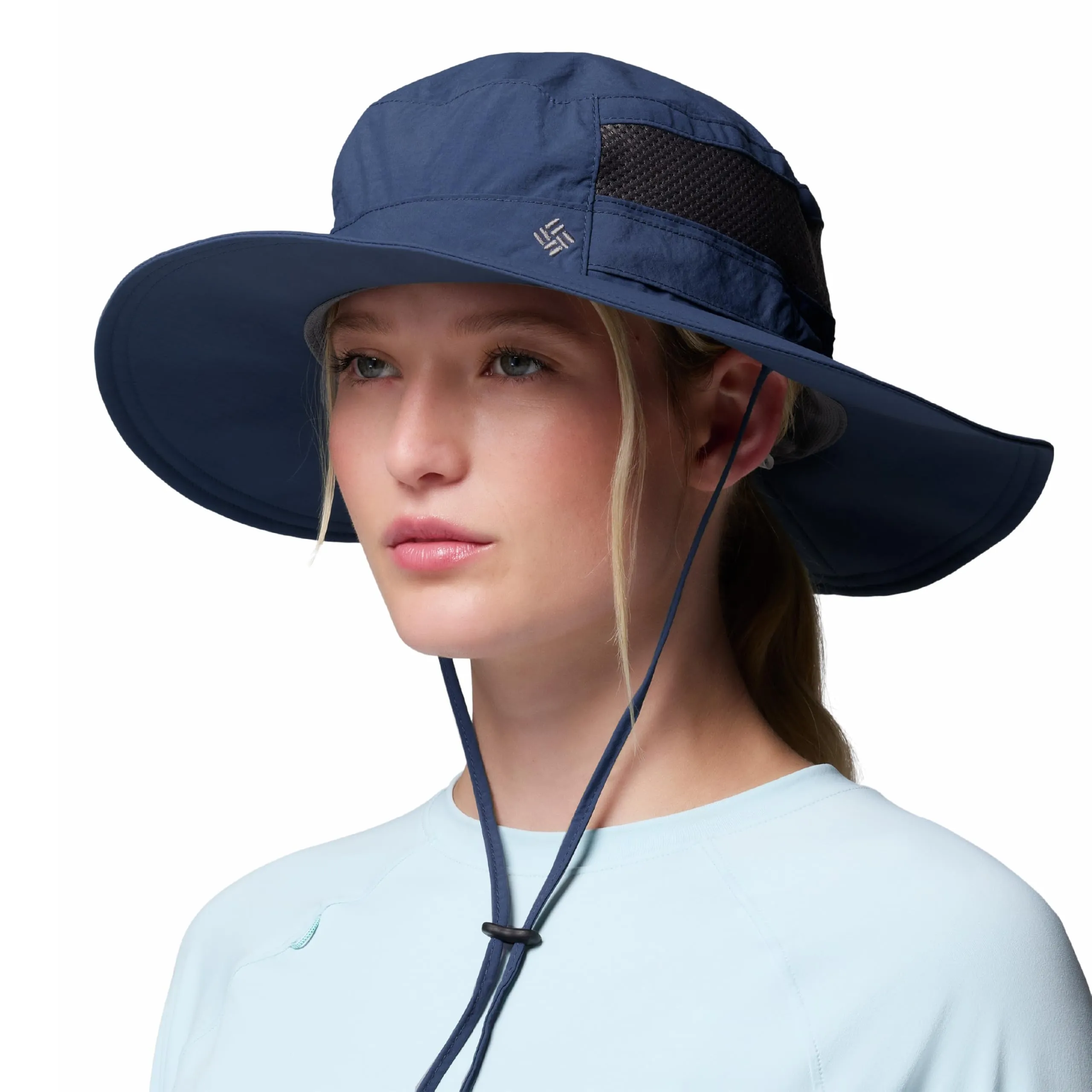Columbia Bora Bora Booney Unisex Adult Hat, Collegiate Navy, One Size - immagine 5