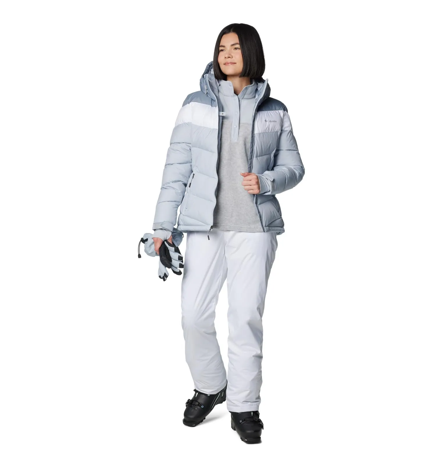 Columbia Benton Springs Half Snap Pullover, Cirrus Grey Erica, Women's XXL - immagine 4